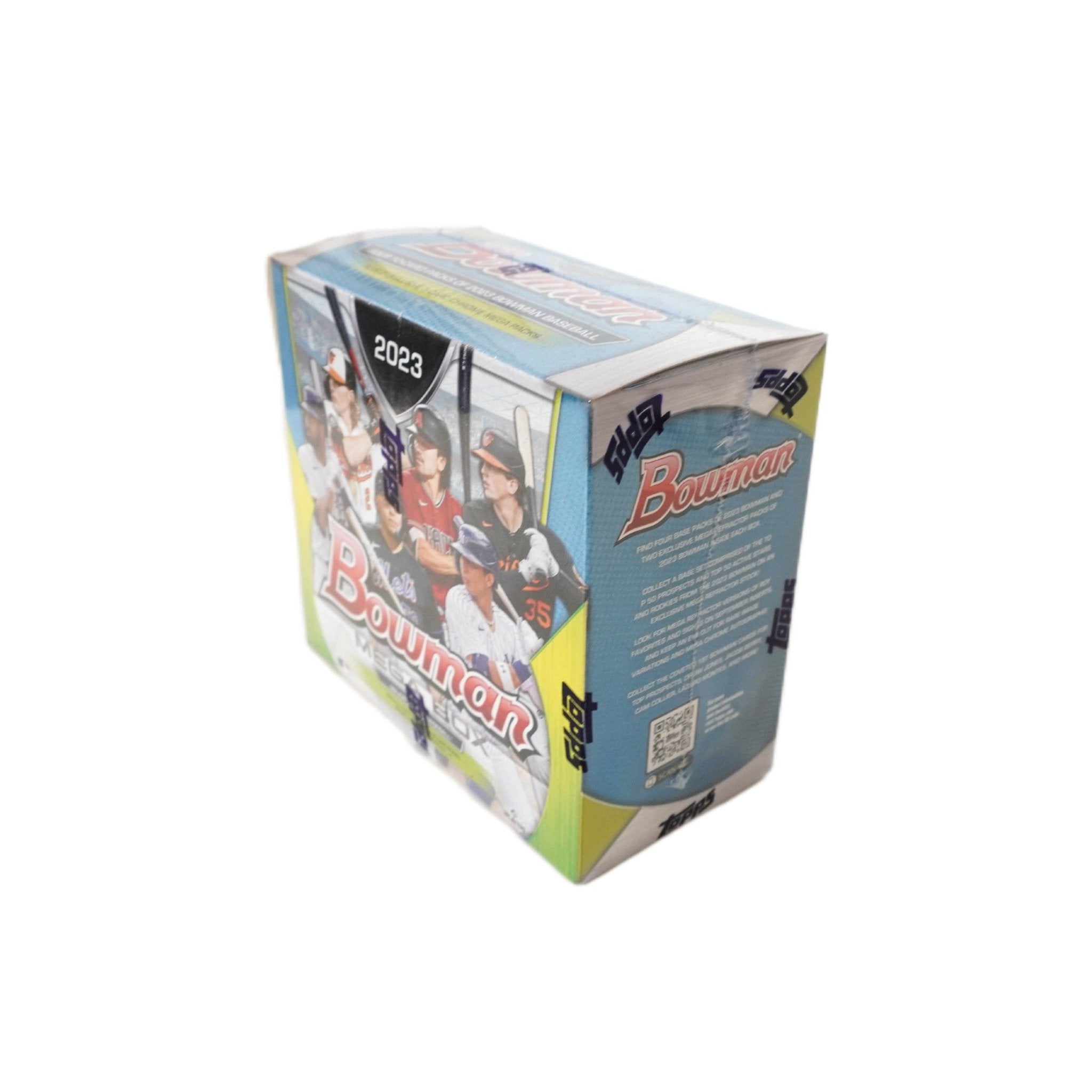 Bowman Baseball 2023 linke Seite – Mega Box mit exklusiven MLB Rookie Cards, Prospects, Autogrammen, Inserts und Premium Trading Cards kaufen bei Habibicards