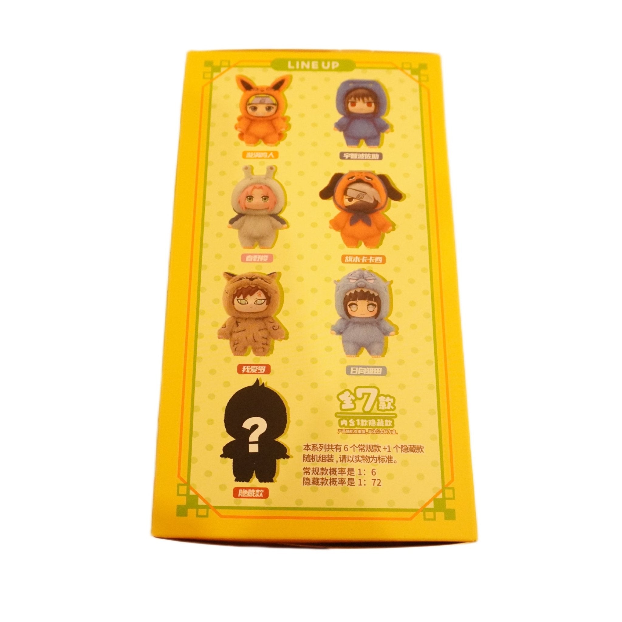 EAKI Naruto Shippuden Beast Party Series Plüschfigur Blind Box rechte Seite – offizielle Naruto Anime Collectibles als Plüschfiguren kaufen bei Habibicards