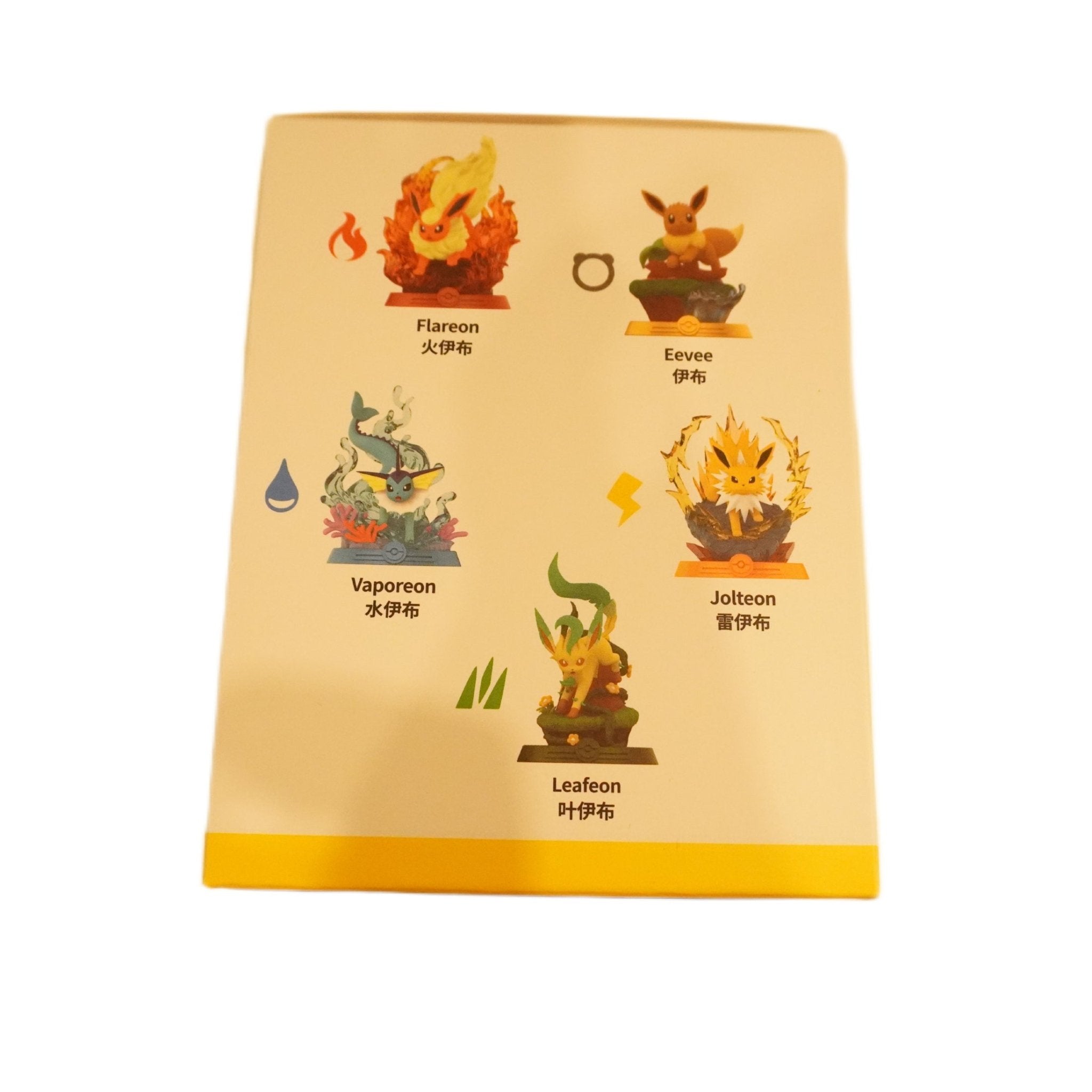 Funism Pokémon Blind Box rechte Seite – Pokémon Sammelfigur mit Evoli Figur & Karte, 1 von 9 Designs in Blindbox kaufen bei Habibicards