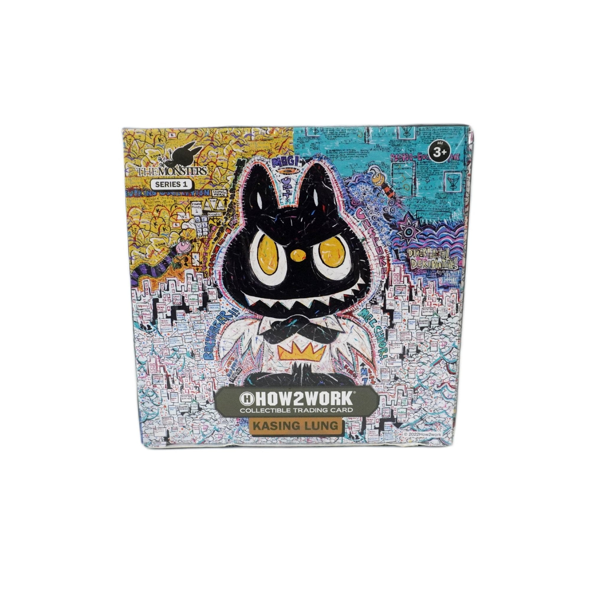 HOW2WORK The Monster Series 1 Trading Cards 1st Edition Display Box Vorderseite – exklusive Collectable Cards in der ersten Edition, offizielles Display kaufen bei Habibicards