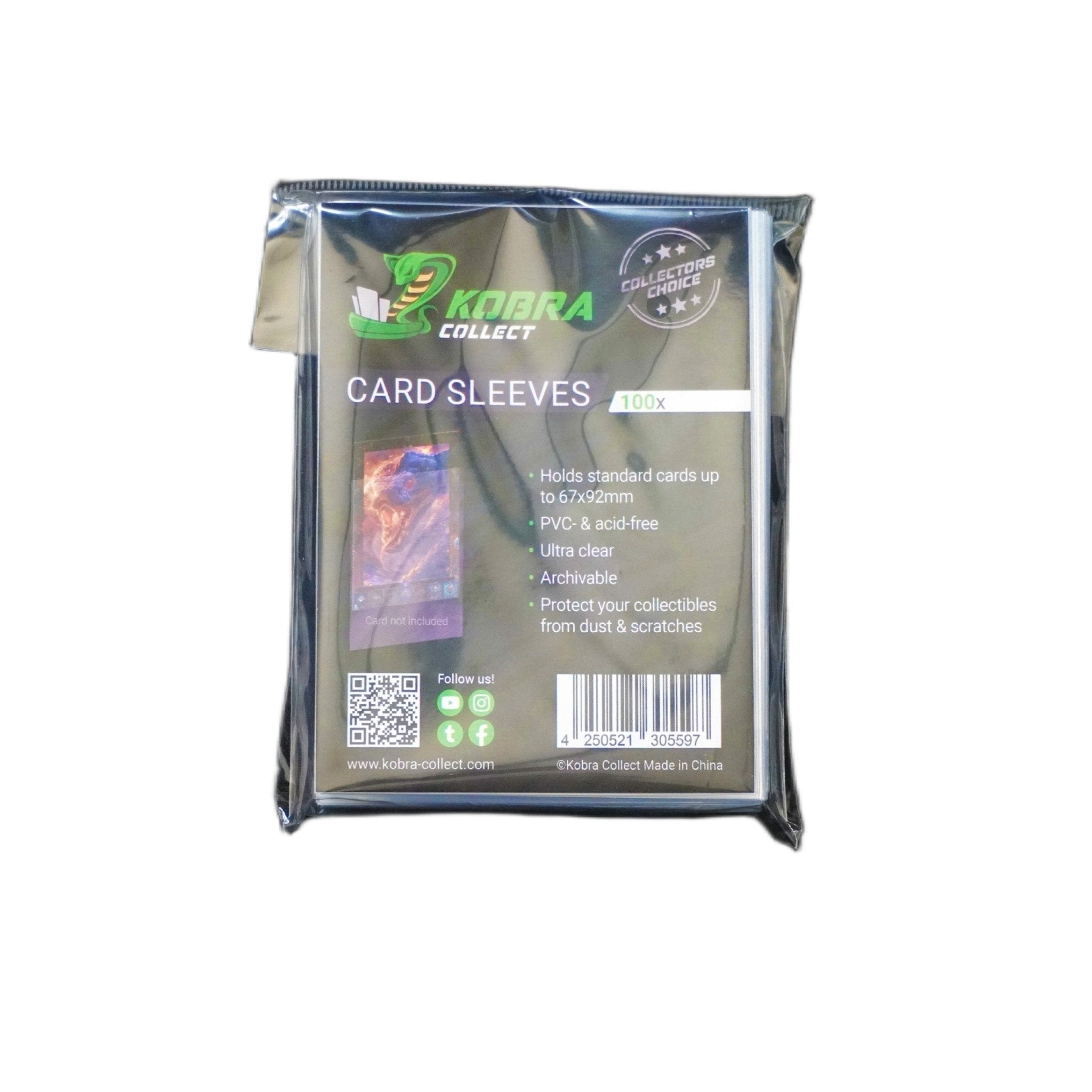Kobra Collect Card Sleeves 67x92mm Standart – bei Habibicards kaufen