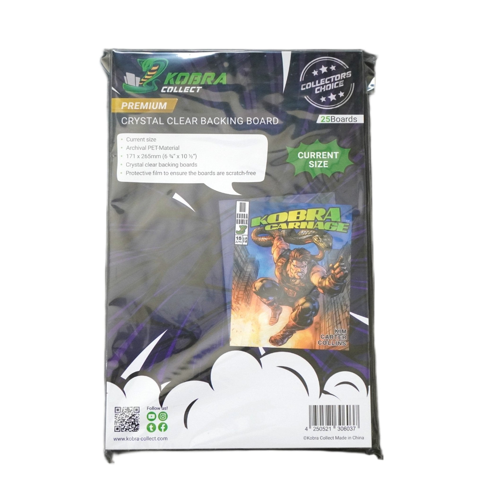 Kobra Collect Comic Book Backing Board Current Size 25Stk – bei Habibicards kaufen