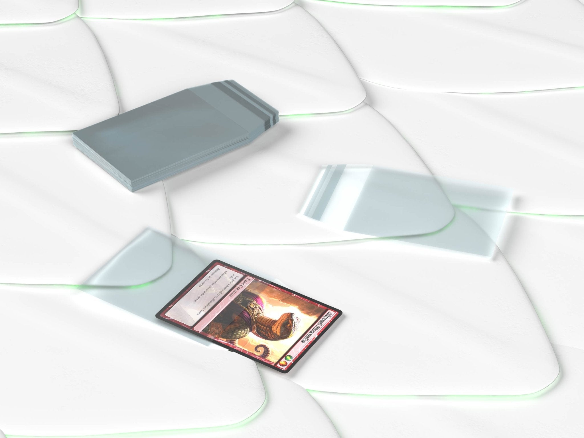 Kobra Collect Resealable Toploader Sleeves Vorderseite – 100 Stück wiederverschließbare Schutzhüllen für Toploader, schützt Trading Cards wie Pokémon, Yu-Gi-Oh!, One Piece, Sportkarten und Panini Karten, kaufen bei Habibicards