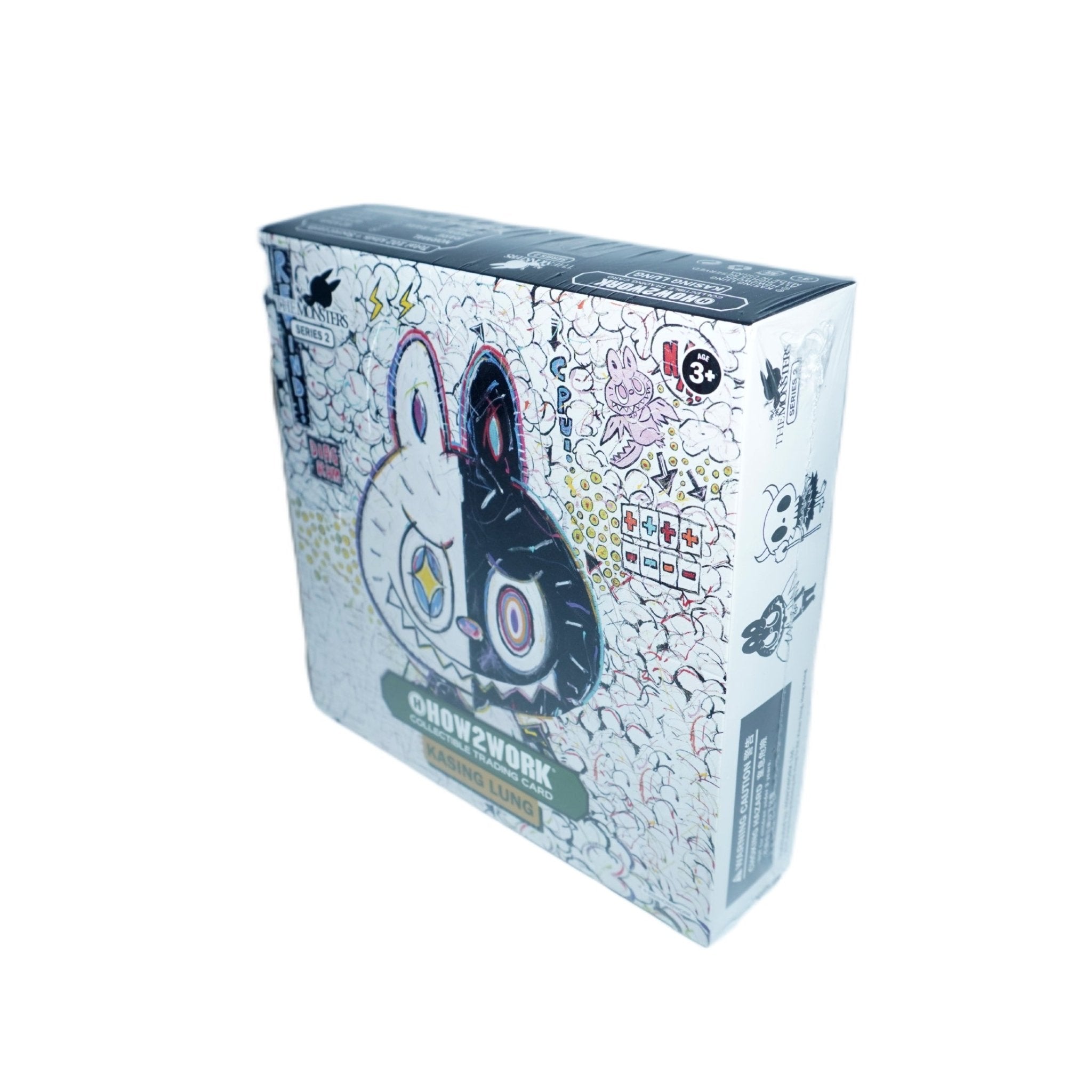 LABUBU Trading Card Display linke Seite – exklusive Kasing Lung Monster Series 2 (How2Work 2024) Trading Cards TCG kaufen bei Habibicards