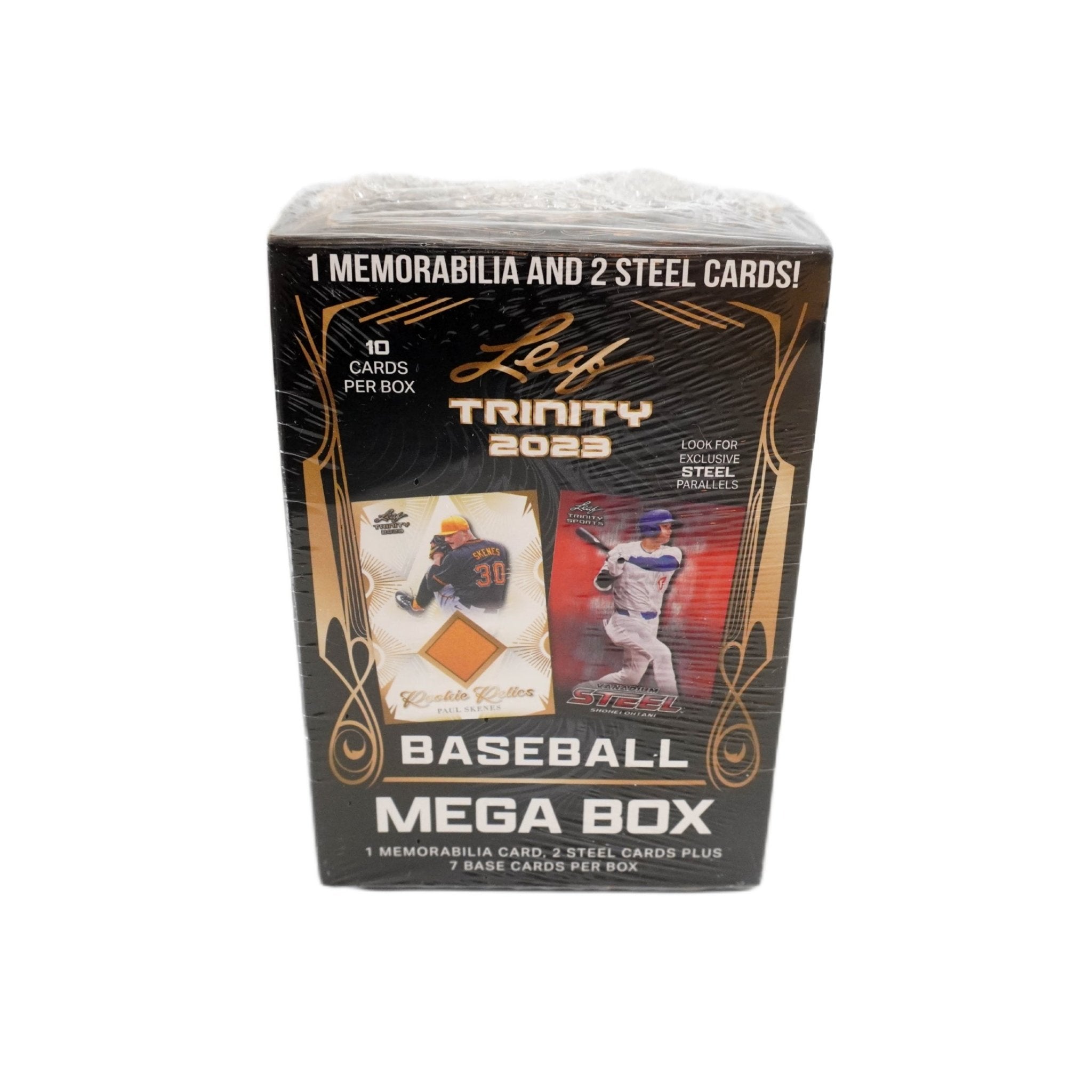 2023 Leaf Trinity Baseball Mega Box Inhalt – Booster Packs, Baseball Sammelkarten und seltene Hits aus dem offiziellen Leaf Trinity Baseball Trading Cards TCG Set 2023 online kaufen