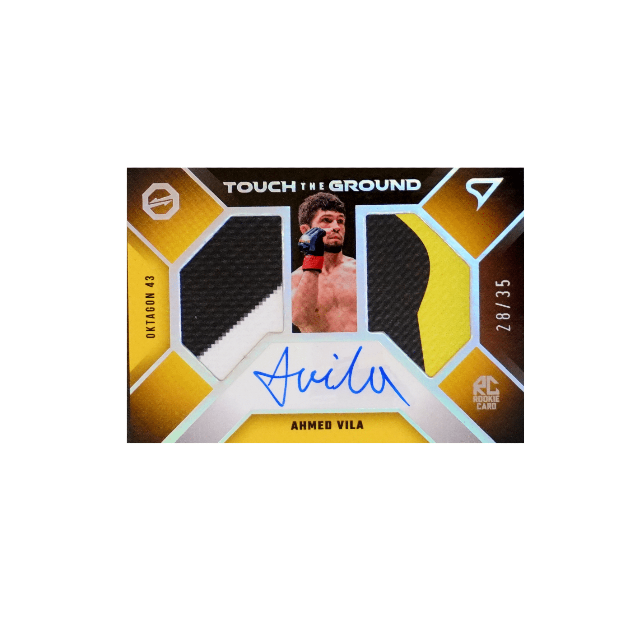 Oktagon Ahmed Vila Touch The Ground X/35 Autogramm Einzelkarte – bei Habibicards kaufen
