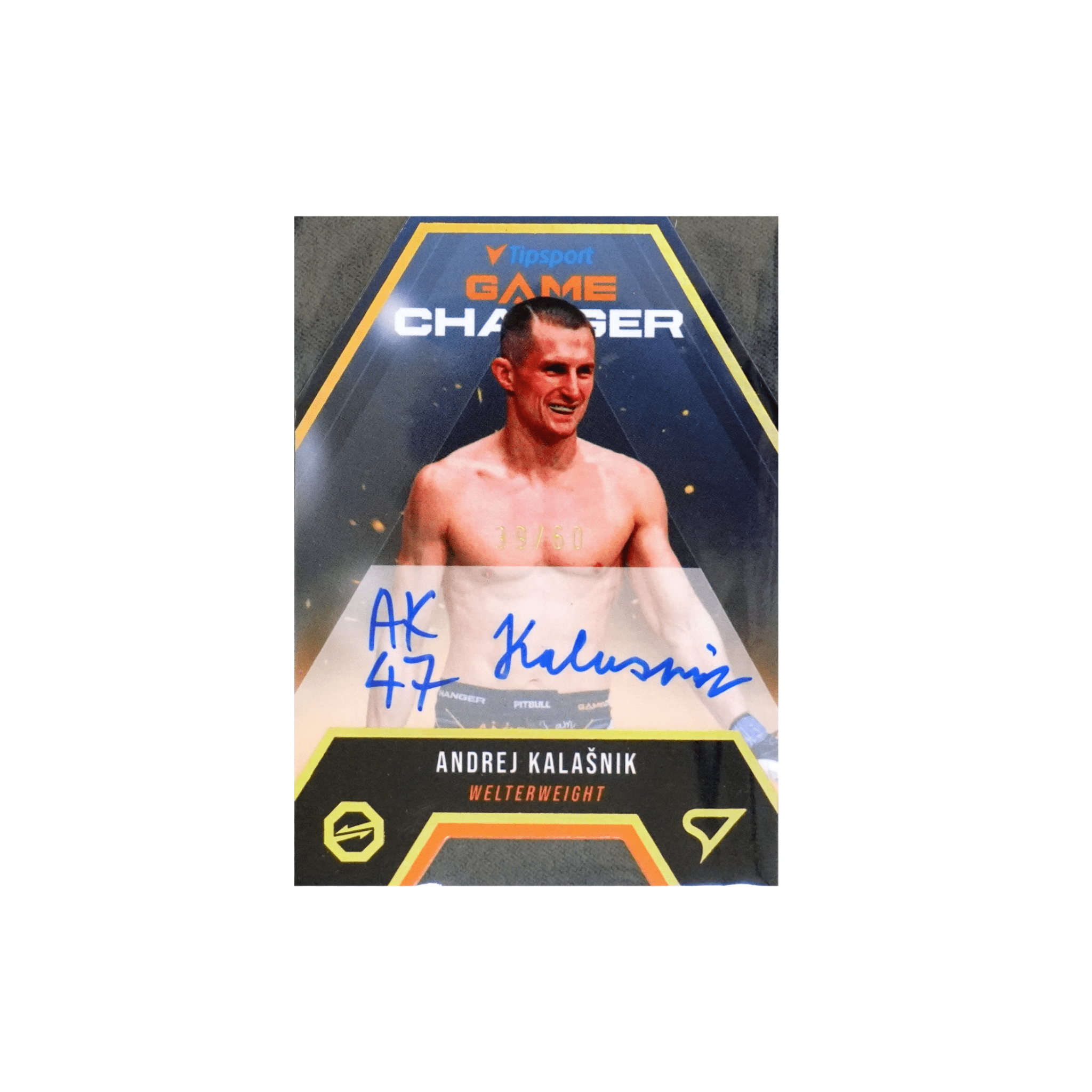 Oktagon Andrej Kalasnik Tipsport Gamechanger X/60 Autogramm Einzelkarte – bei Habibicards kaufen