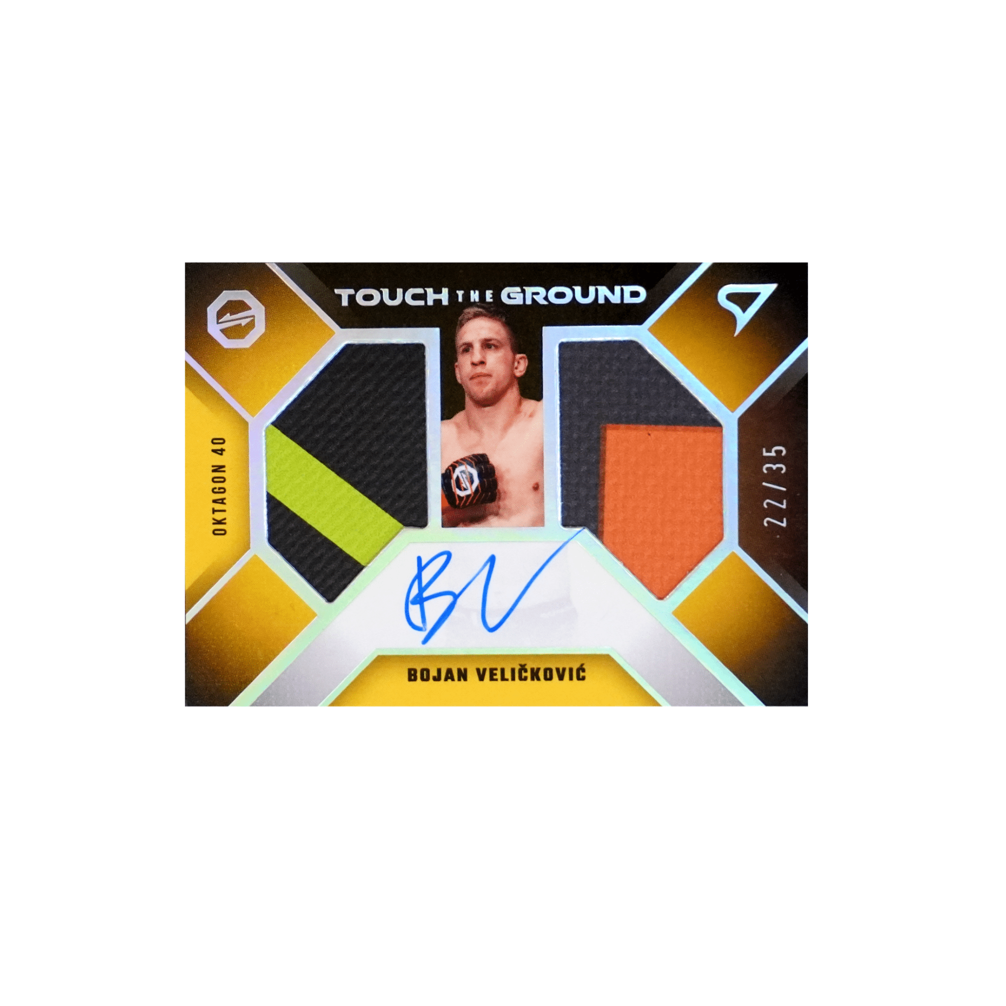 Oktagon Bojan Velickovic Touch The Ground X/35 Autogramm Einzelkarte – bei Habibicards kaufen