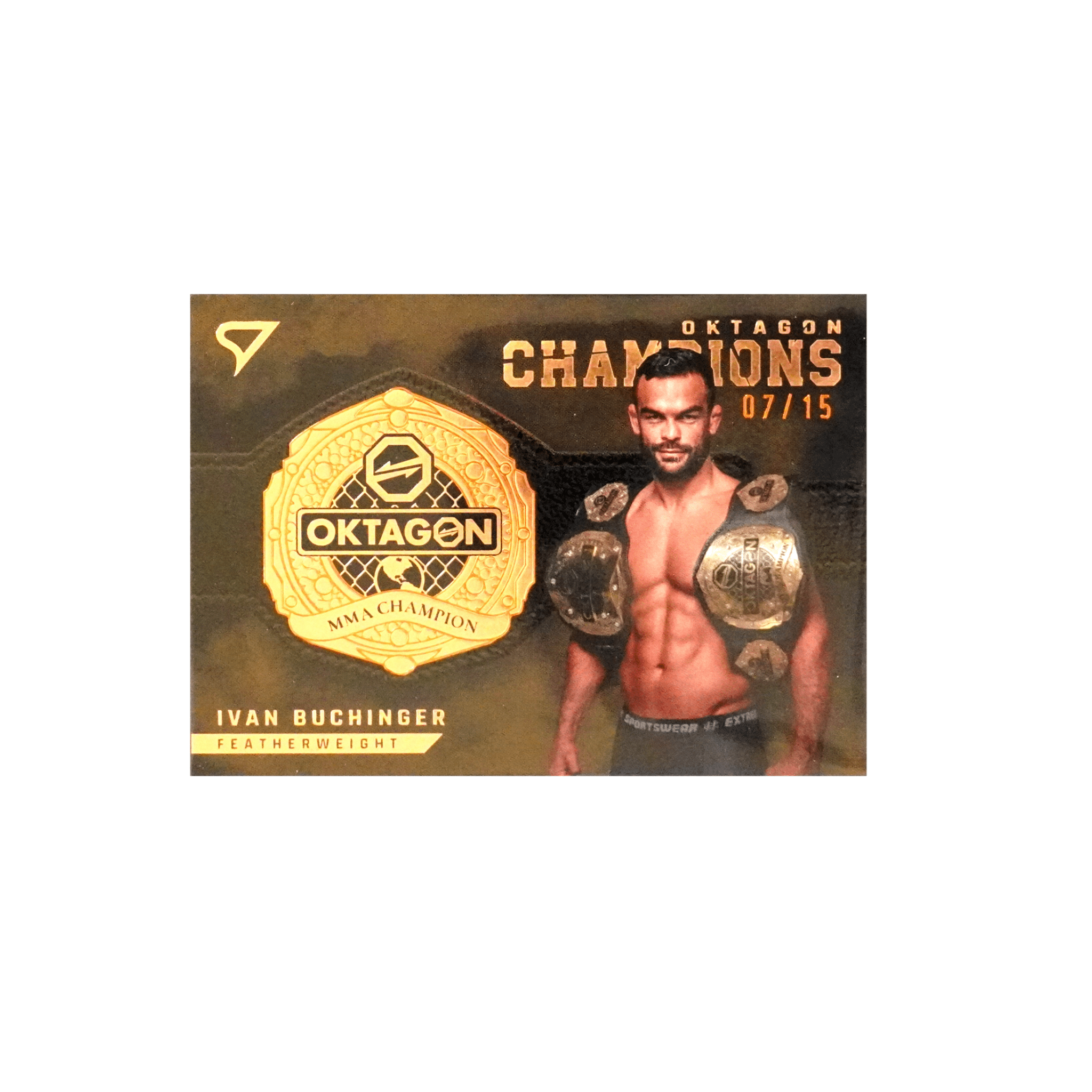 Oktagon Ivan Buchinger Champion Featherweight X/15 Einzelkarte – bei Habibicards kaufen