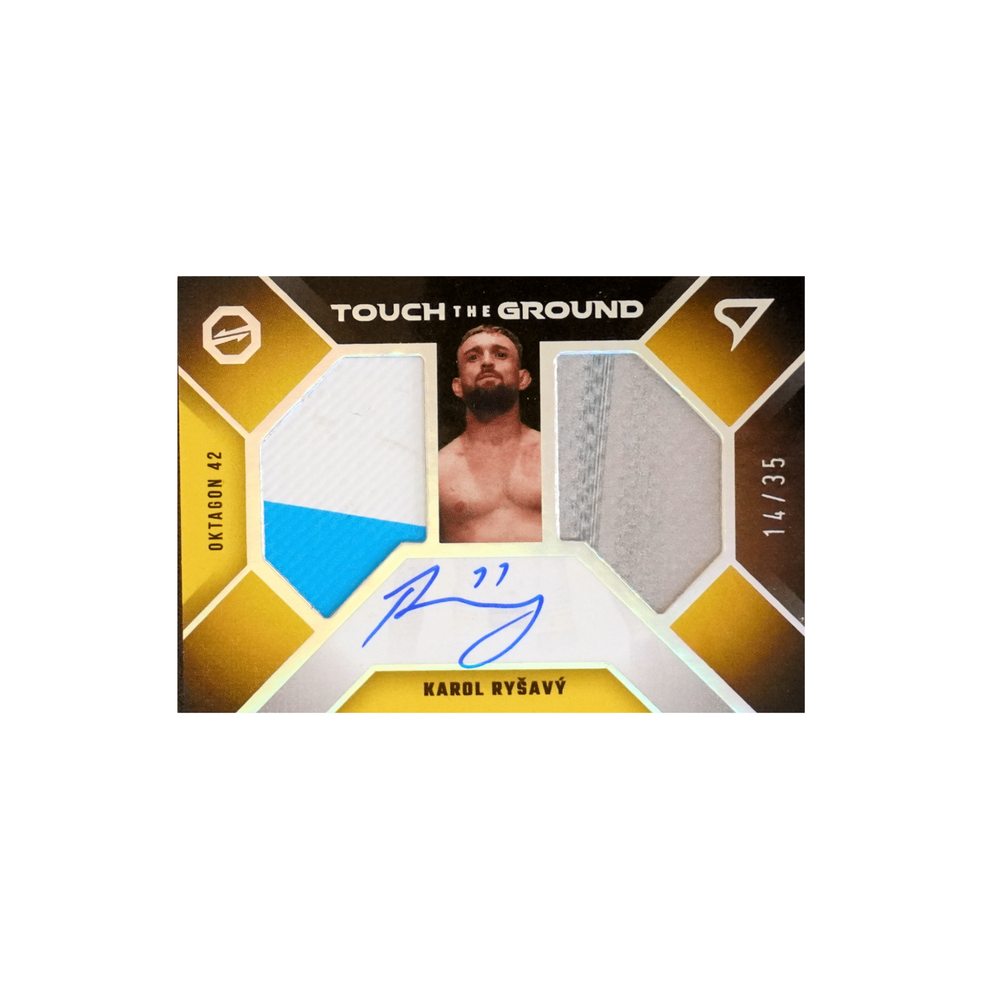 Oktagon Karol Rysavý Touch The Ground X/35 Autogramm Einzelkarte – bei Habibicards kaufen
