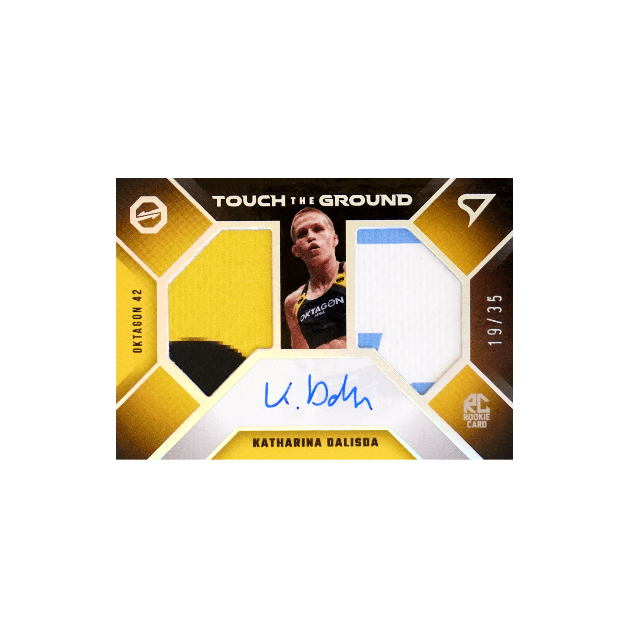 Oktagon Katharina Dalisda Touch The Ground X/35 Autogramm Einzelkarte – bei Habibicards kaufen