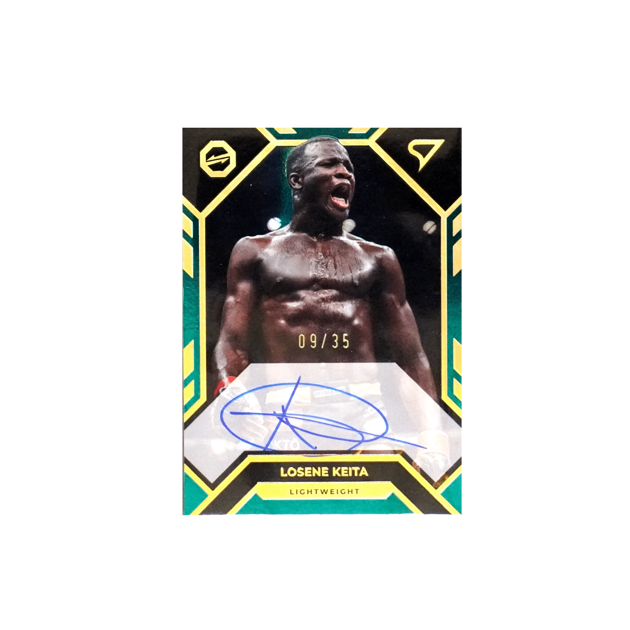 Oktagon Losene Keita Türkis X/35 Autogramm Einzelkarte – bei Habibicards kaufen