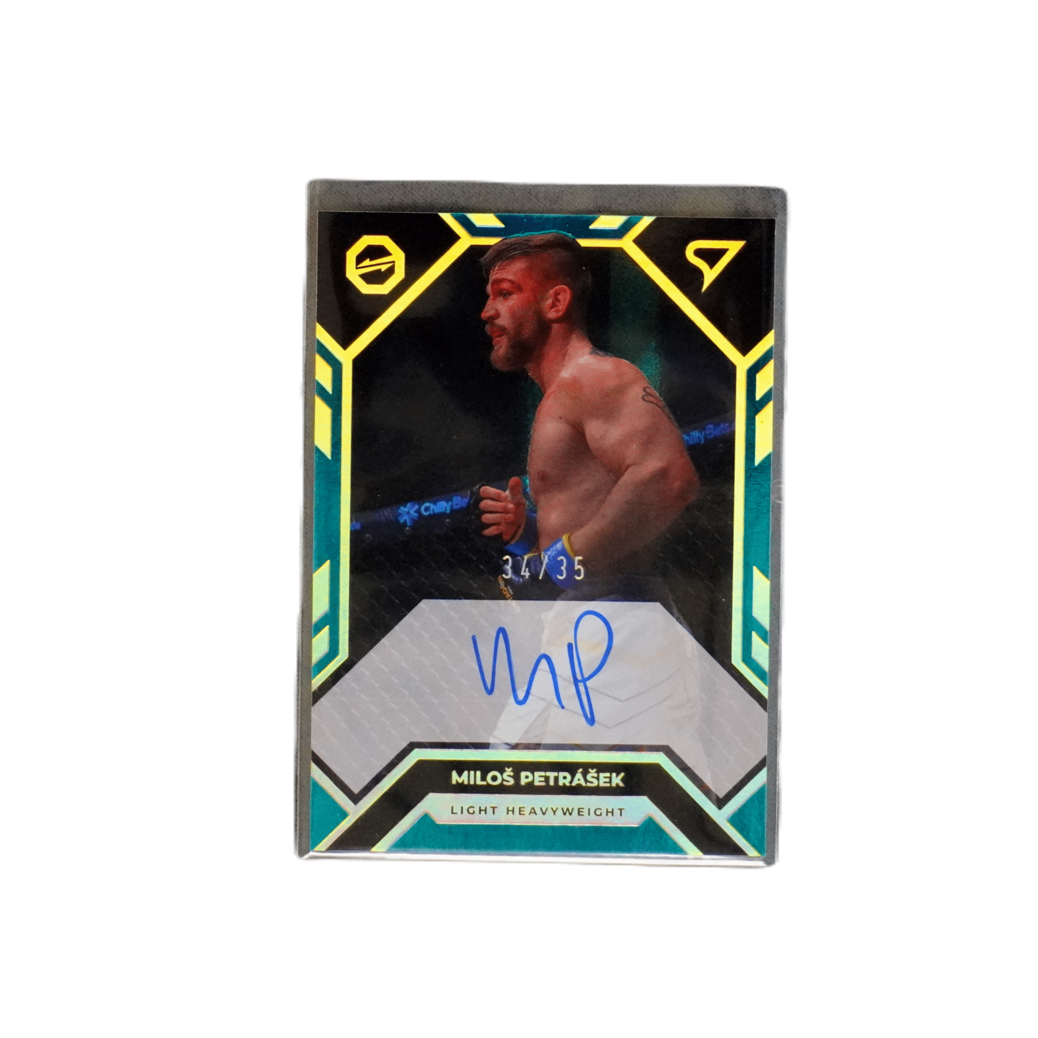 Oktagon Milos Petrásek Türkis X/35 Autogramm Einzelkarte – bei Habibicards kaufen