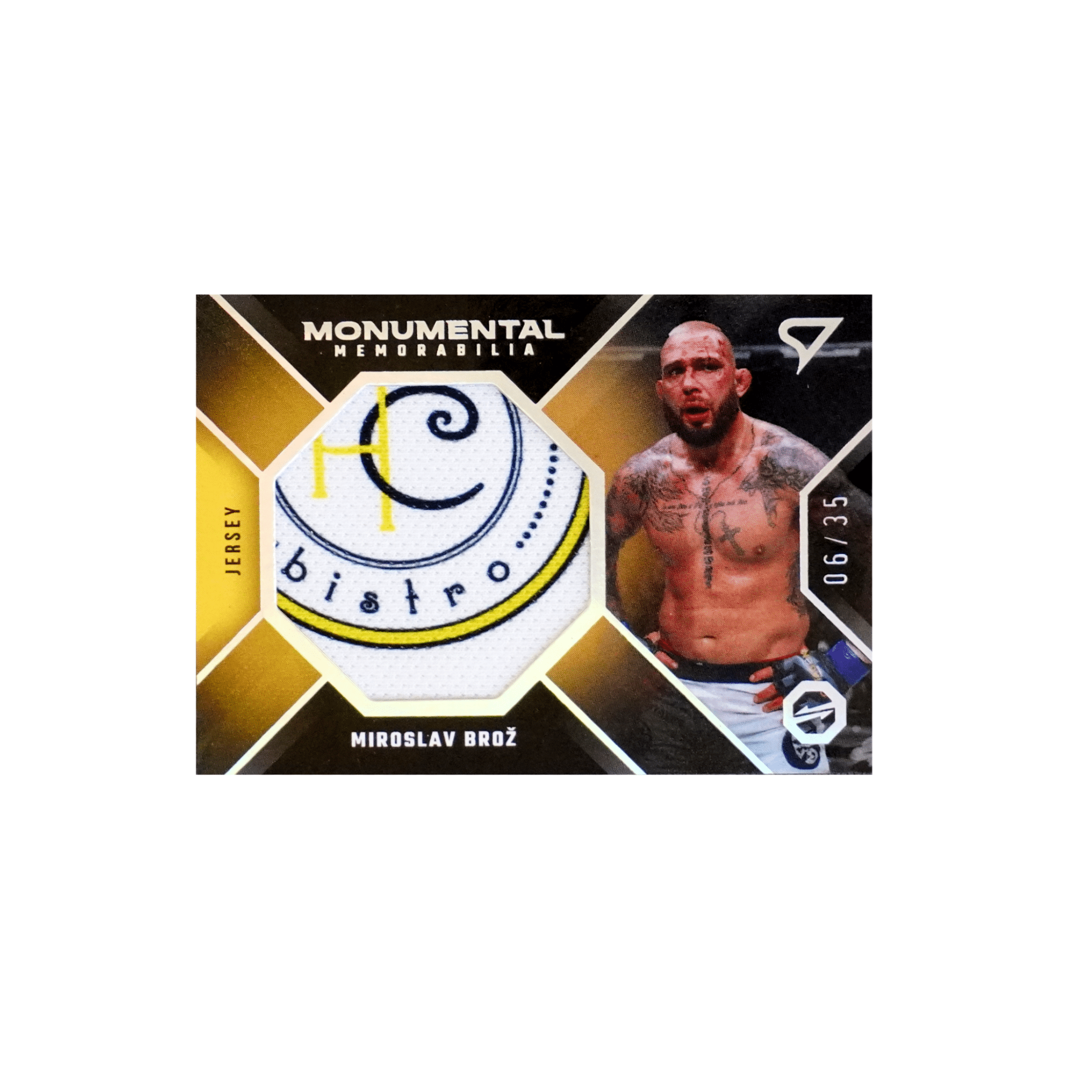 Oktagon Miroslav Broz Jersey X/35 Einzelkarte – bei Habibicards kaufen