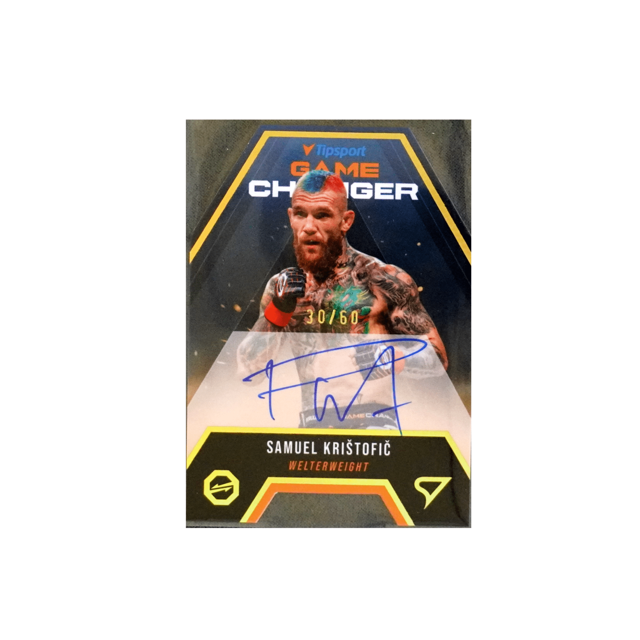 Oktagon Samuel Kristofic Tipsport Gamechanger X/60 Autogramm Einzelkarte – bei Habibicards kaufen
