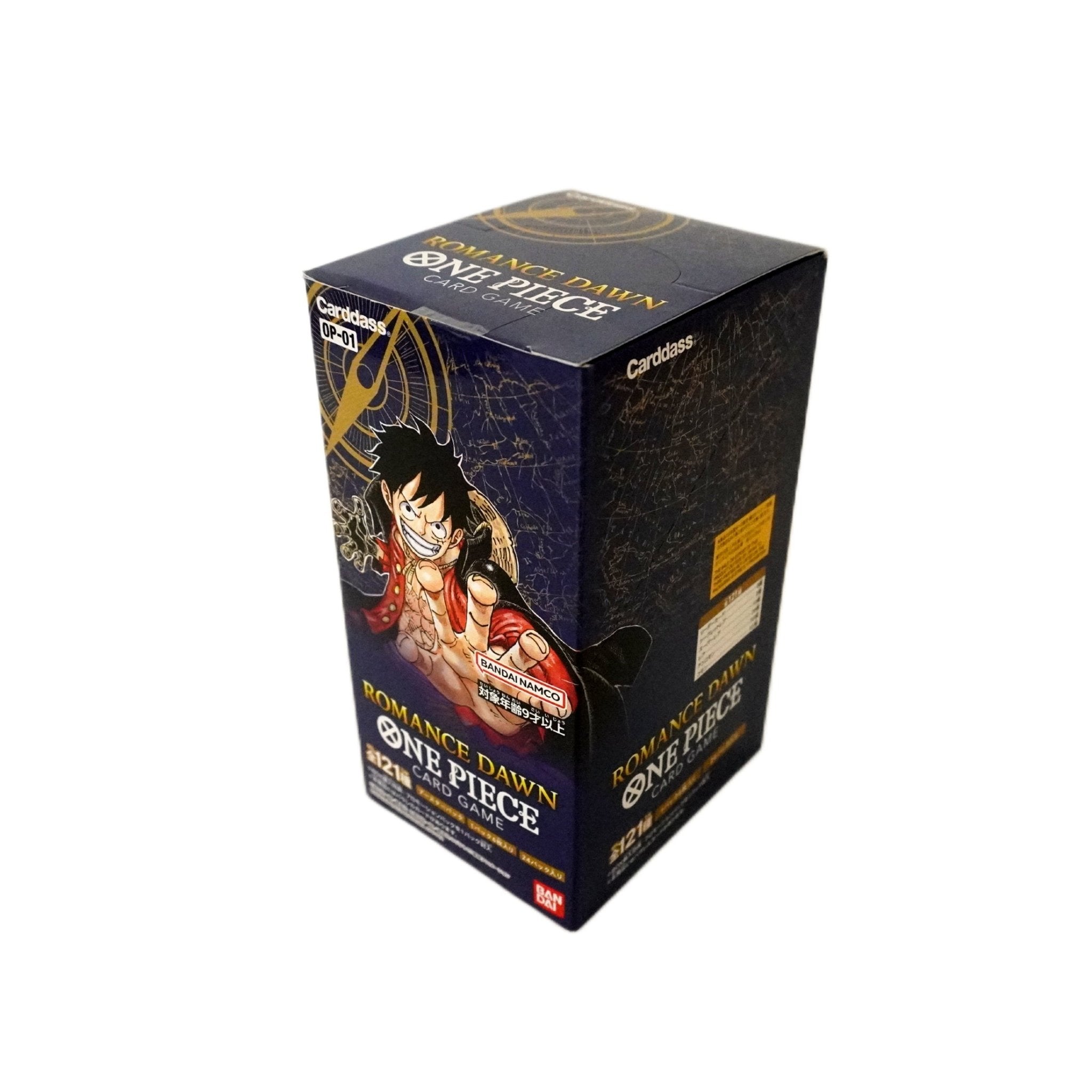 One Piece OP01 Display Inhalt – 24 japanische One Piece Boosterpacks, Premium Trading Cards, Collectors Sammelkarten und die exklusive Chance auf Manga Rare Shanks kaufen bei Habibicards