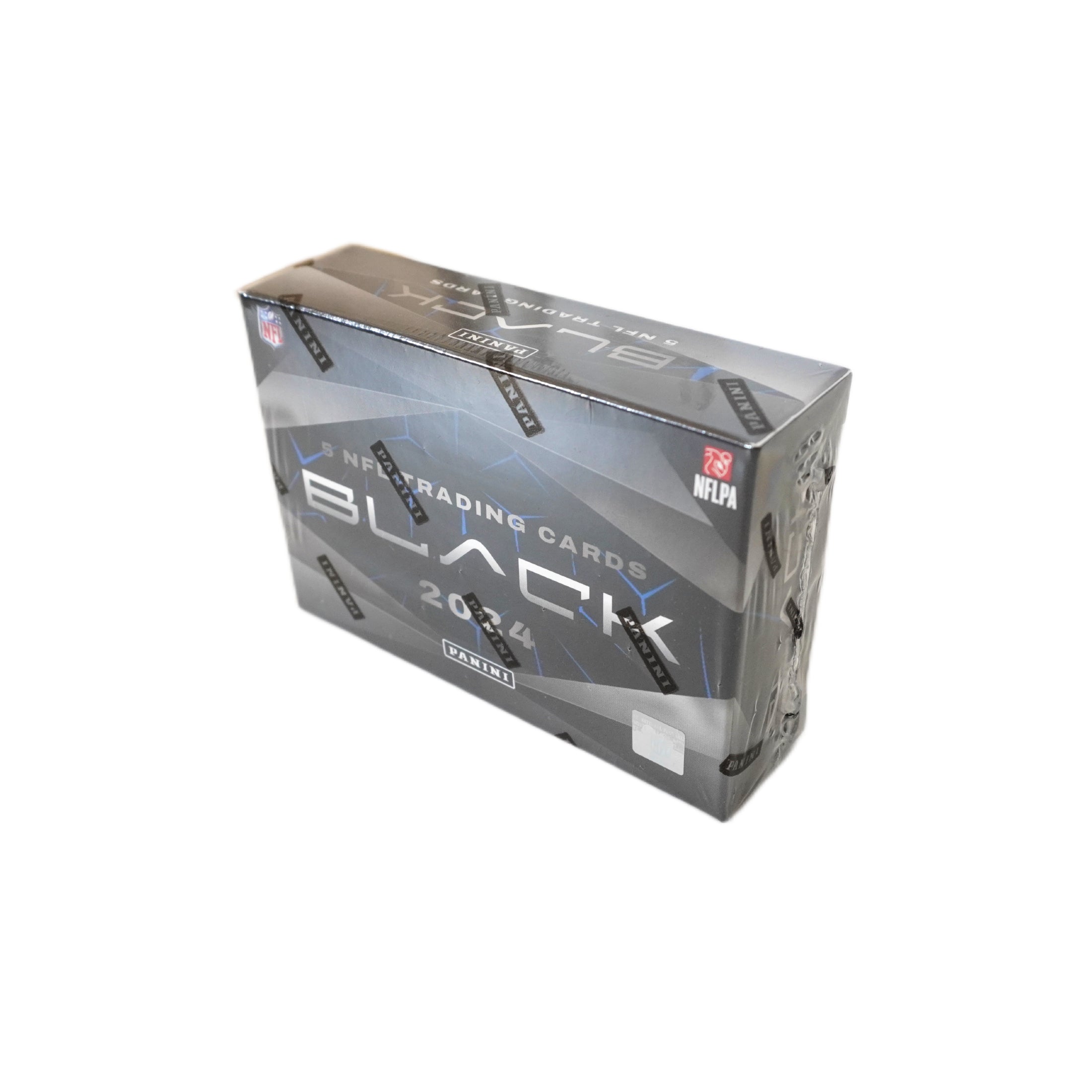 Panini Black Football 2024 NFL Hobby Box rechte Seite – originale Football Sammelkarten Box, offizielles Panini Black Trading Cards TCG Hobby Display 2024 online bestellen