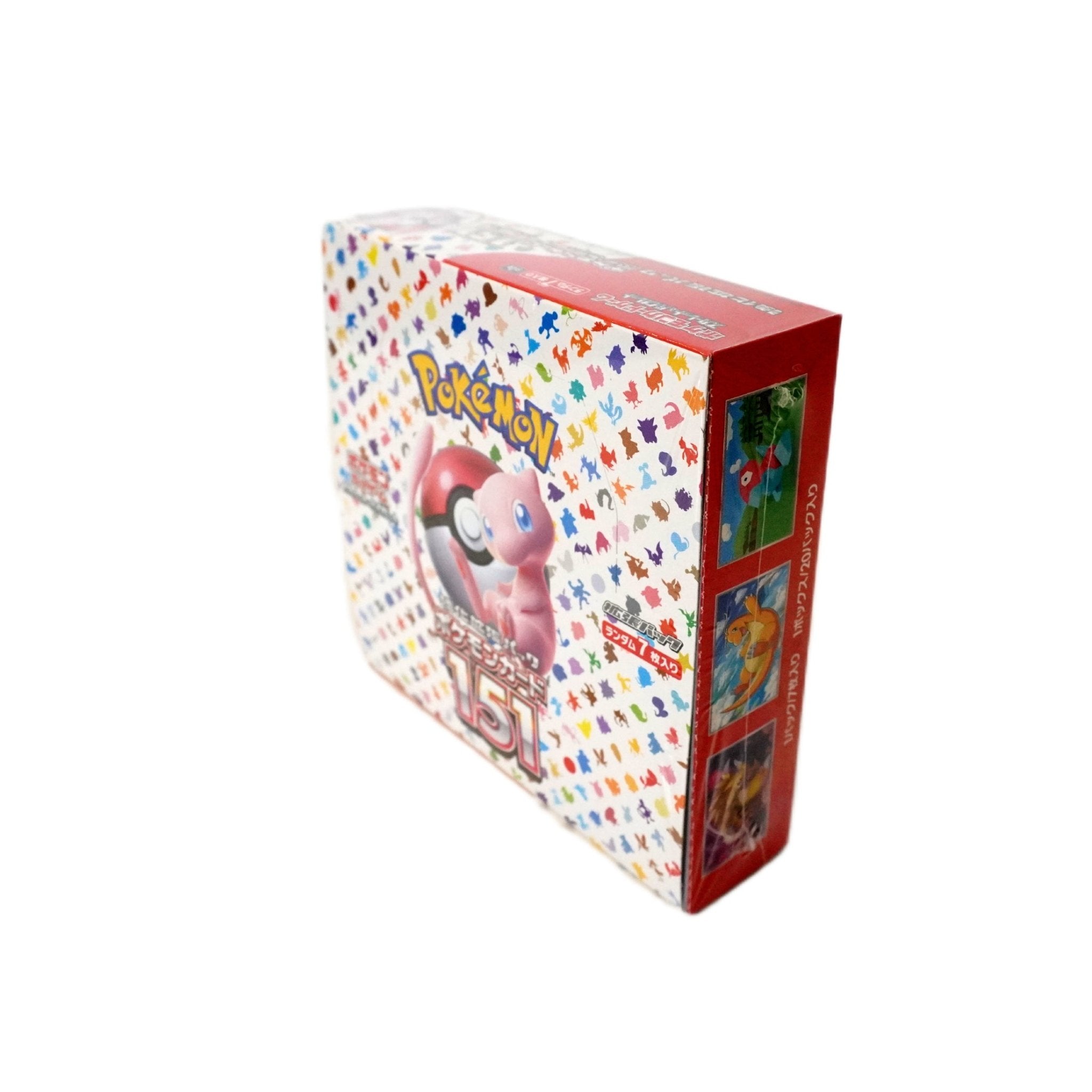 Pokémon 151 Display JP Rückseite – offizielles japanisches TCG Display mit 20 Boostern und starker Hitrate kaufen bei Habibicards