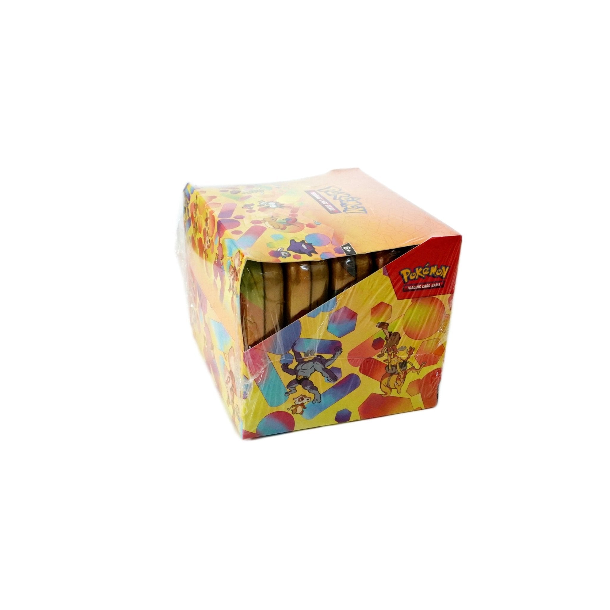 Pokémon 151 Mini Tin Display Inhalt – englisches TCG Display mit Boosterpacks, exklusiven Sammlerkarten und Pokémon Zubehör kaufen bei Habibicards