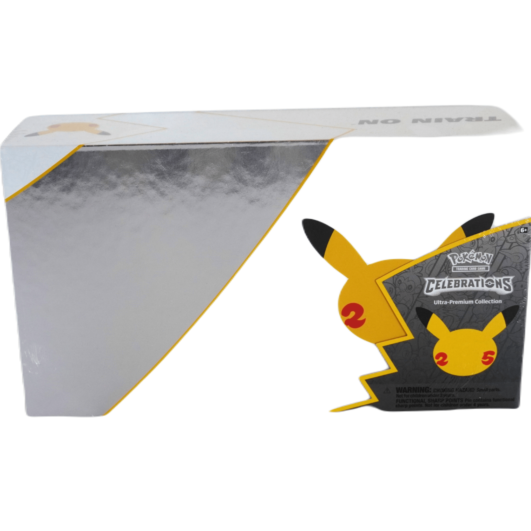 Pokémon Celebrations – Ultra Premium Collection (ENG) – Mit Glurak und Pikachu in Gold – bei Habibicards kaufen