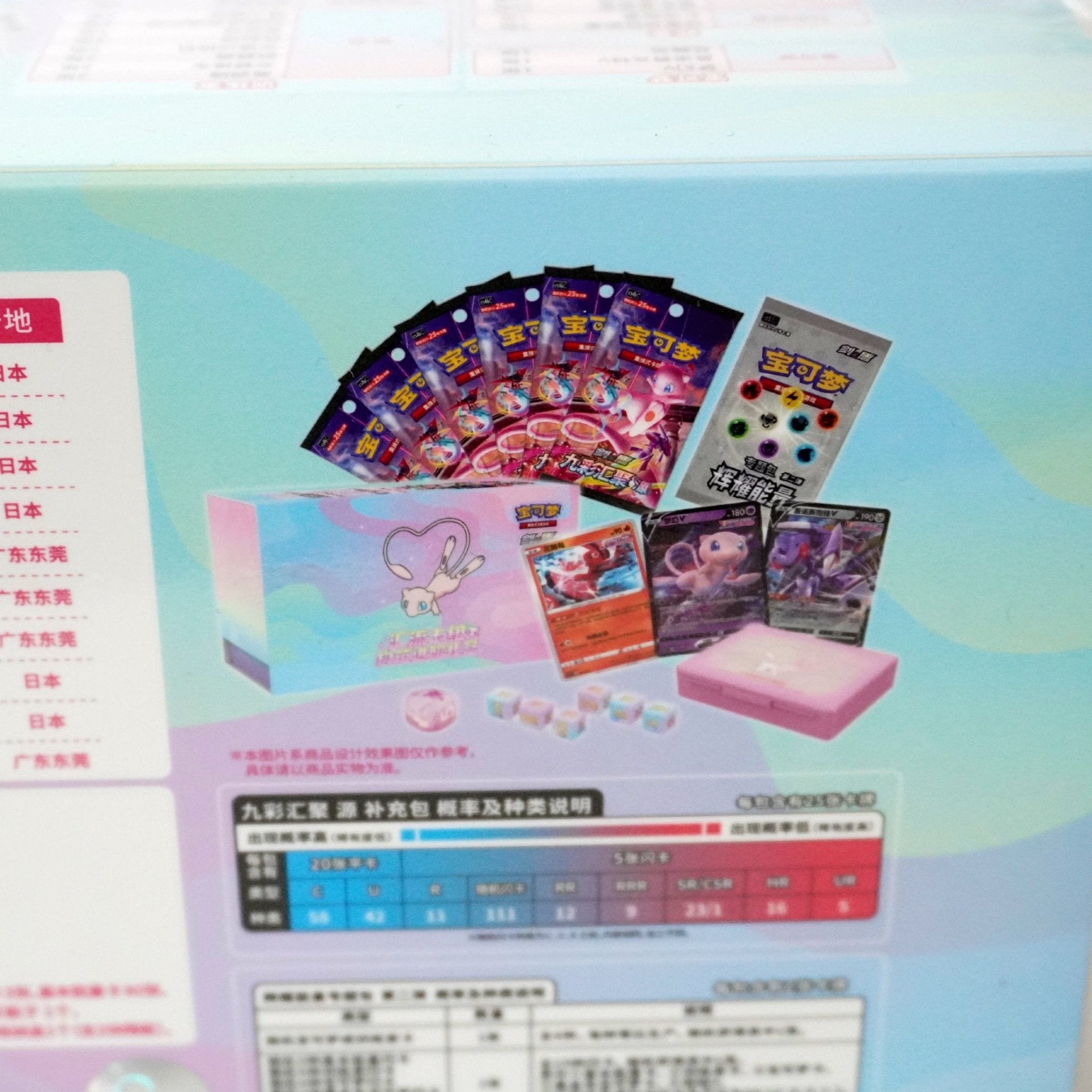 Pokémon Chinese Fusion Strike ETB CS0 – Ein Highlight für Sammler und Fans von Mew – bei Habibicards kaufen