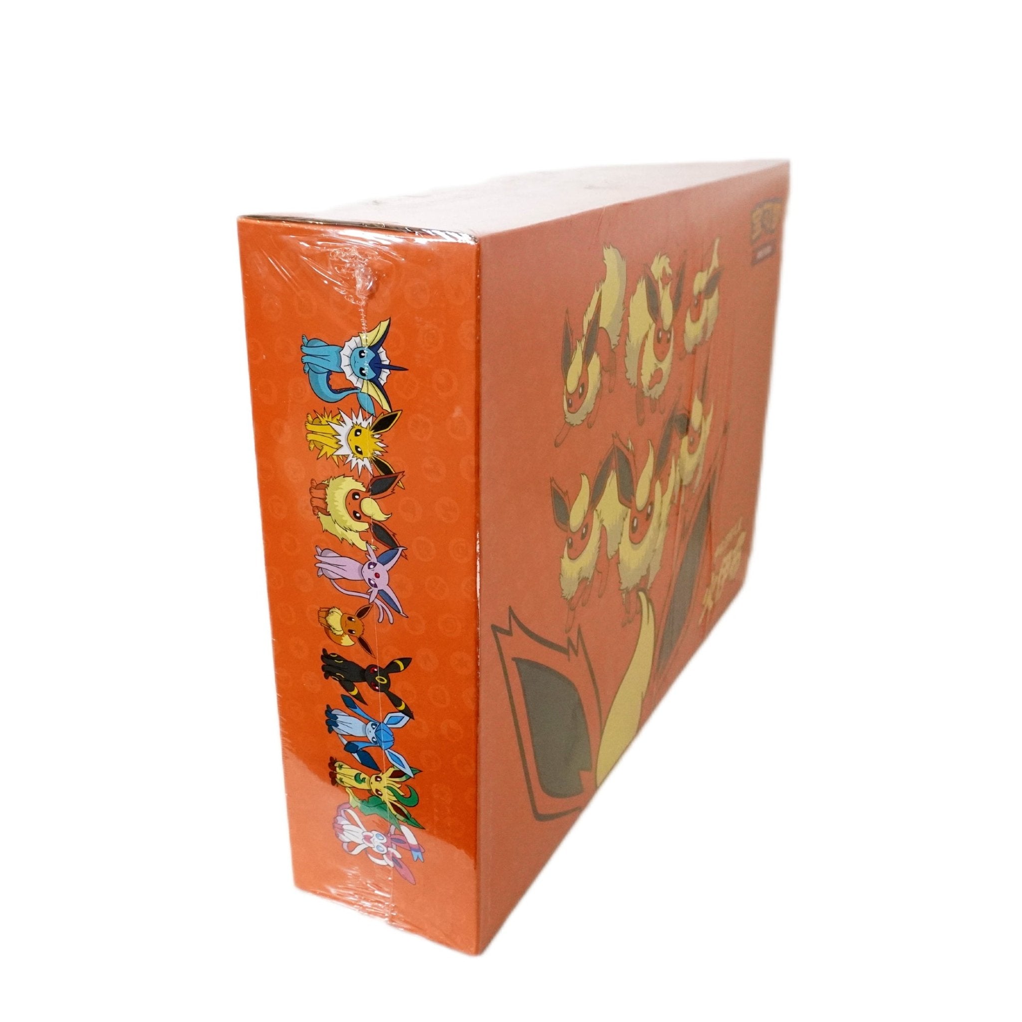 Pokémon Flamara Box Chinese Rückseite – offizielles Pokémon TCG Sammlerset mit Flamara & besonderen Extras kaufen bei Habibicards