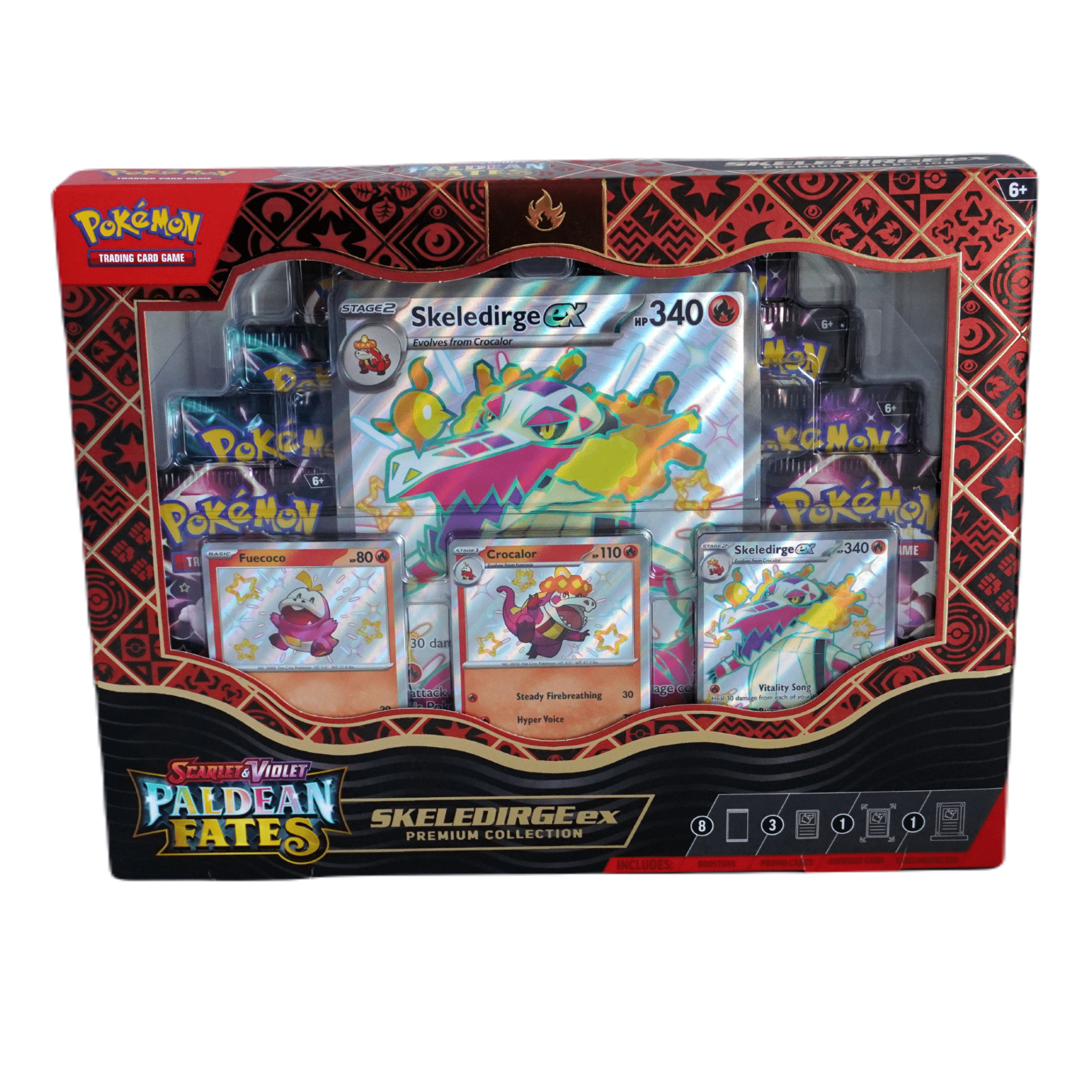 Pokémon Paldean Fates Collection (Zufälliges Artwork) – Mit Shiny Pokémon und exklusiven Promos – bei Habibicards kaufen