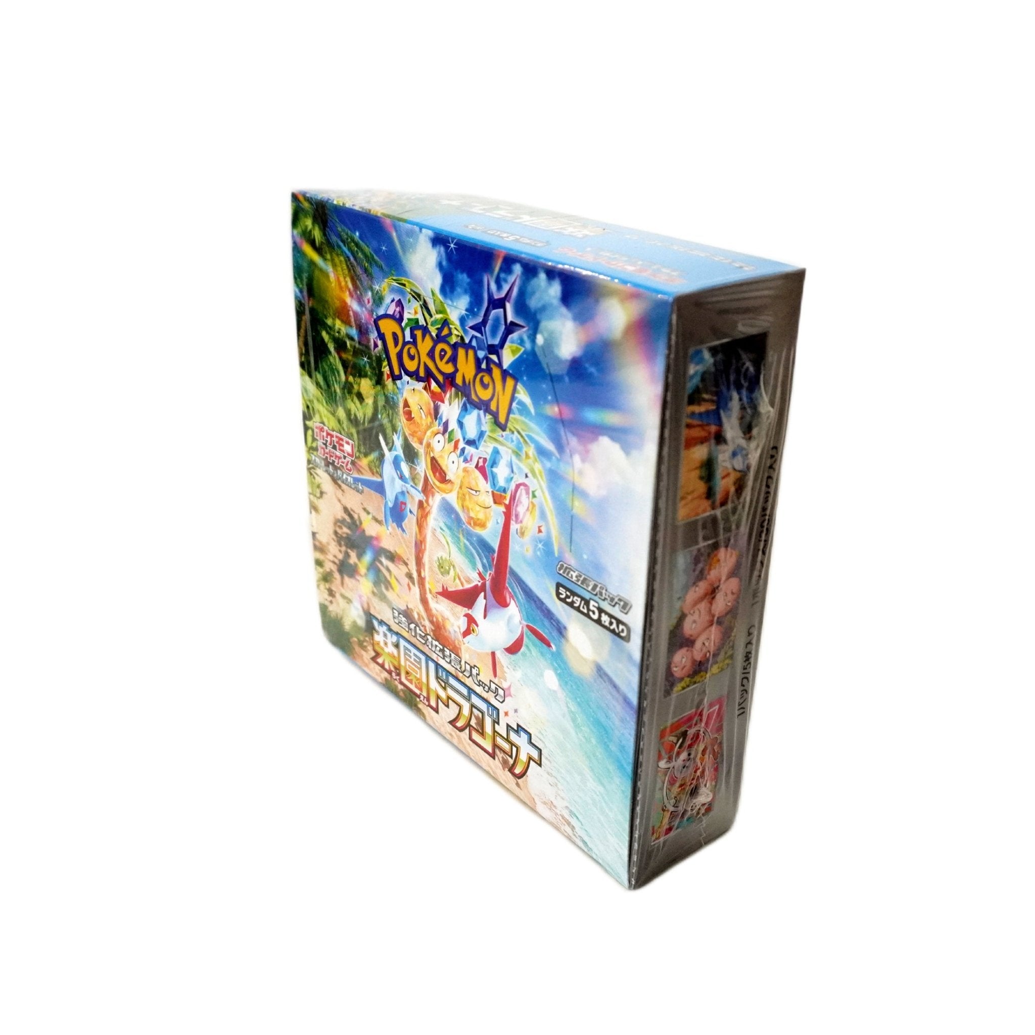 Pokémon Paradise Dragona Display JP Rückseite – offizielles japanisches Pokémon TCG Display mit spektakulären Drachenkarten und seltenen Pulls kaufen bei Habibicards
