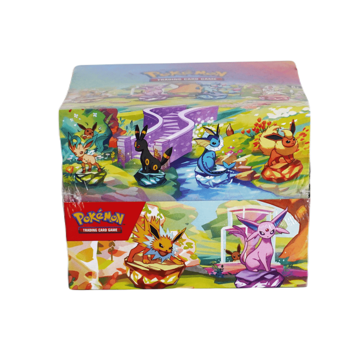 Pokémon Prismatic Evolution Mini Tin Display (ENG) – Exclusive Eevee E