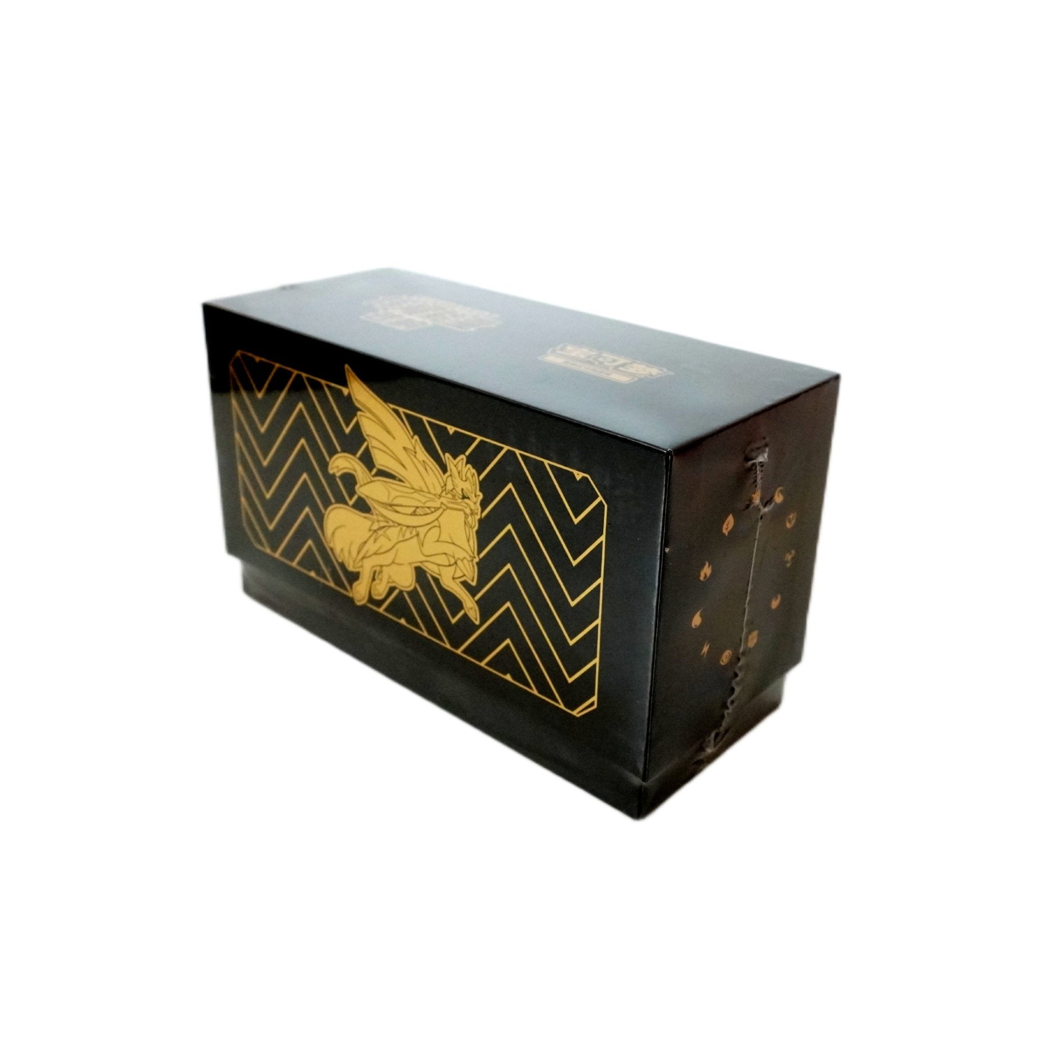 Pokémon Radiant Energy Zacian Box Rückseite – offizielle chinesische Sonderbox mit Zacian Artwork kaufen bei Habibicards