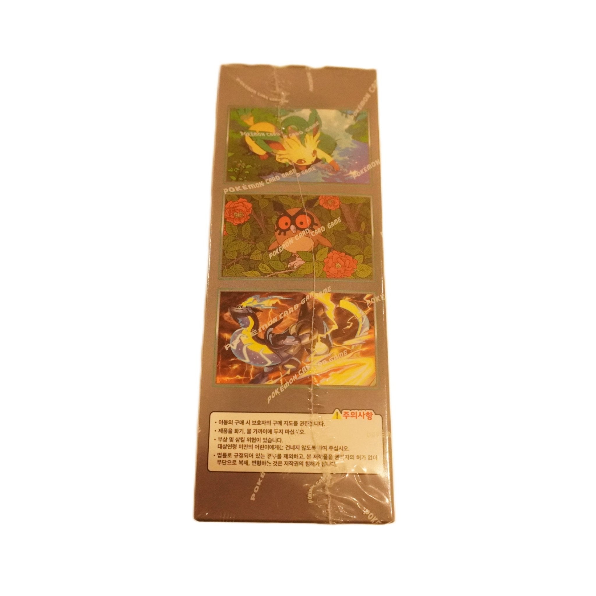 Pokémon Terastal Festival Display Korea rechte Seite – koreanische Boosterbox des Highclass Sets mit Evoli Entwicklungen, SAR Karten und Collectors Sammelkarten kaufen bei Habibicards