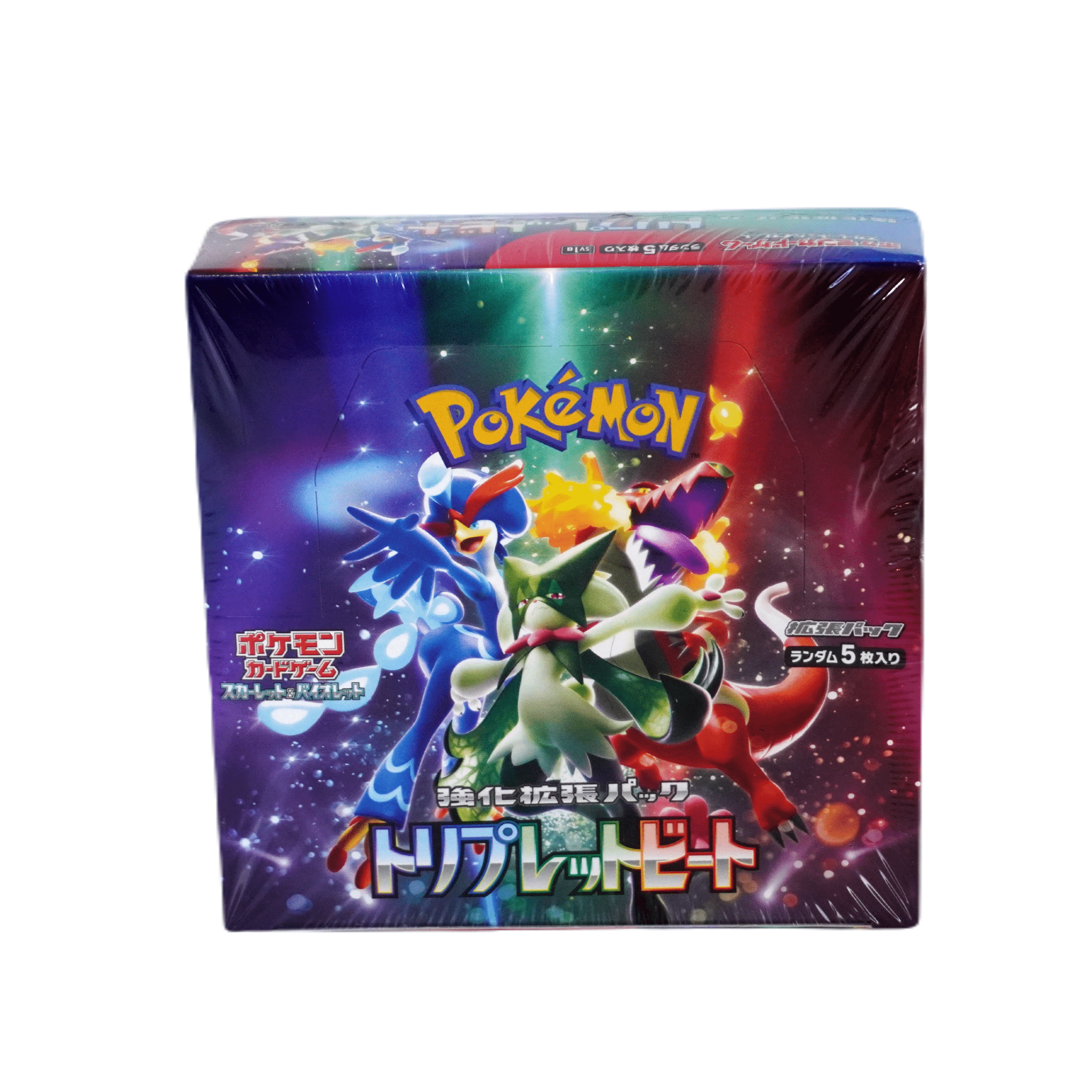 Pokémon Triple Beat – Einzelbooster (JP) – Magikarp von Shinji Kanda, Dendra & Paldea - Power – bei Habibicards kaufen