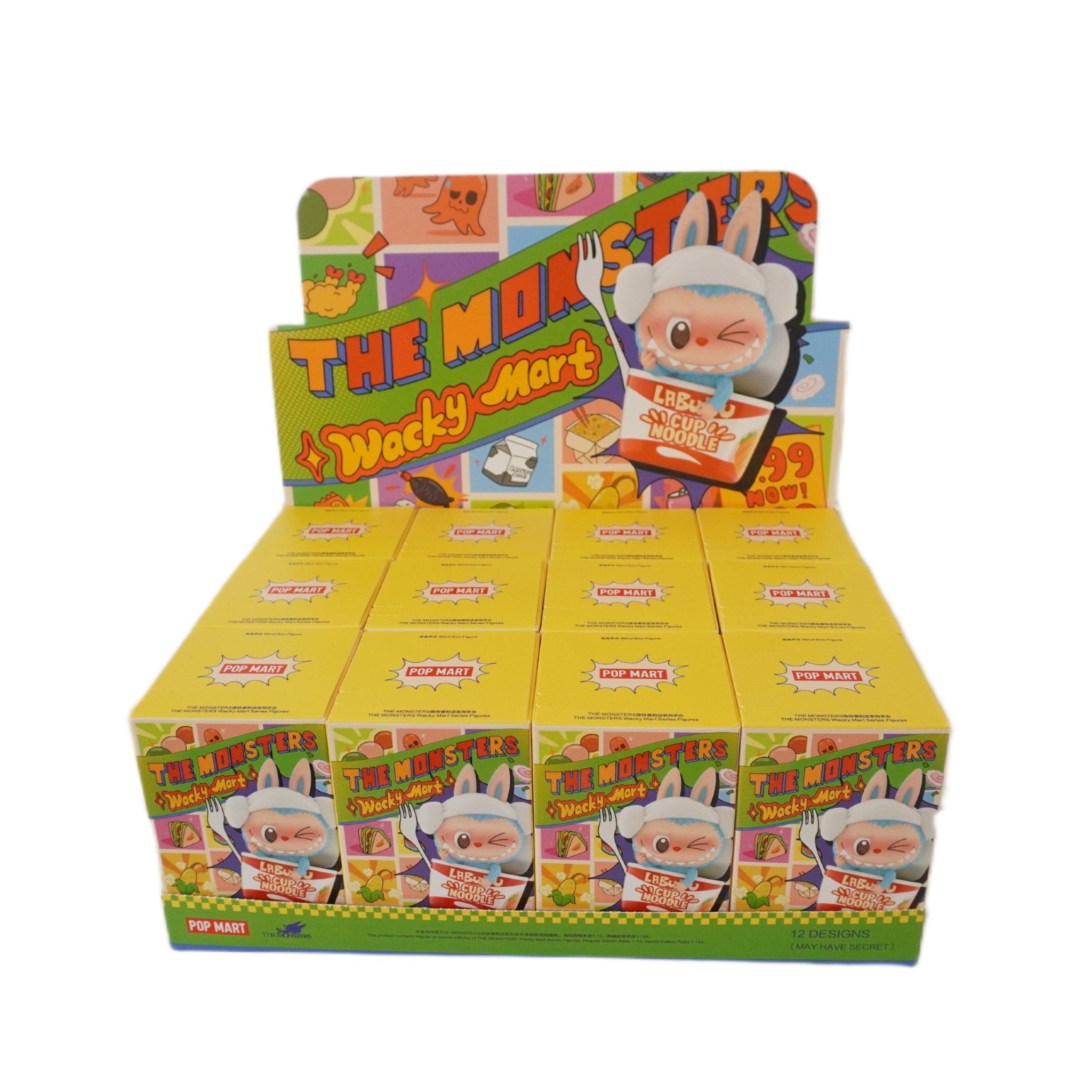 Pop Mart Labubu The Monsters Wacky Mart Series Figure Blind Box Vorderseite – offizielle Collectibles Figuren von Labubu in der Blind Box kaufen bei Habibicards