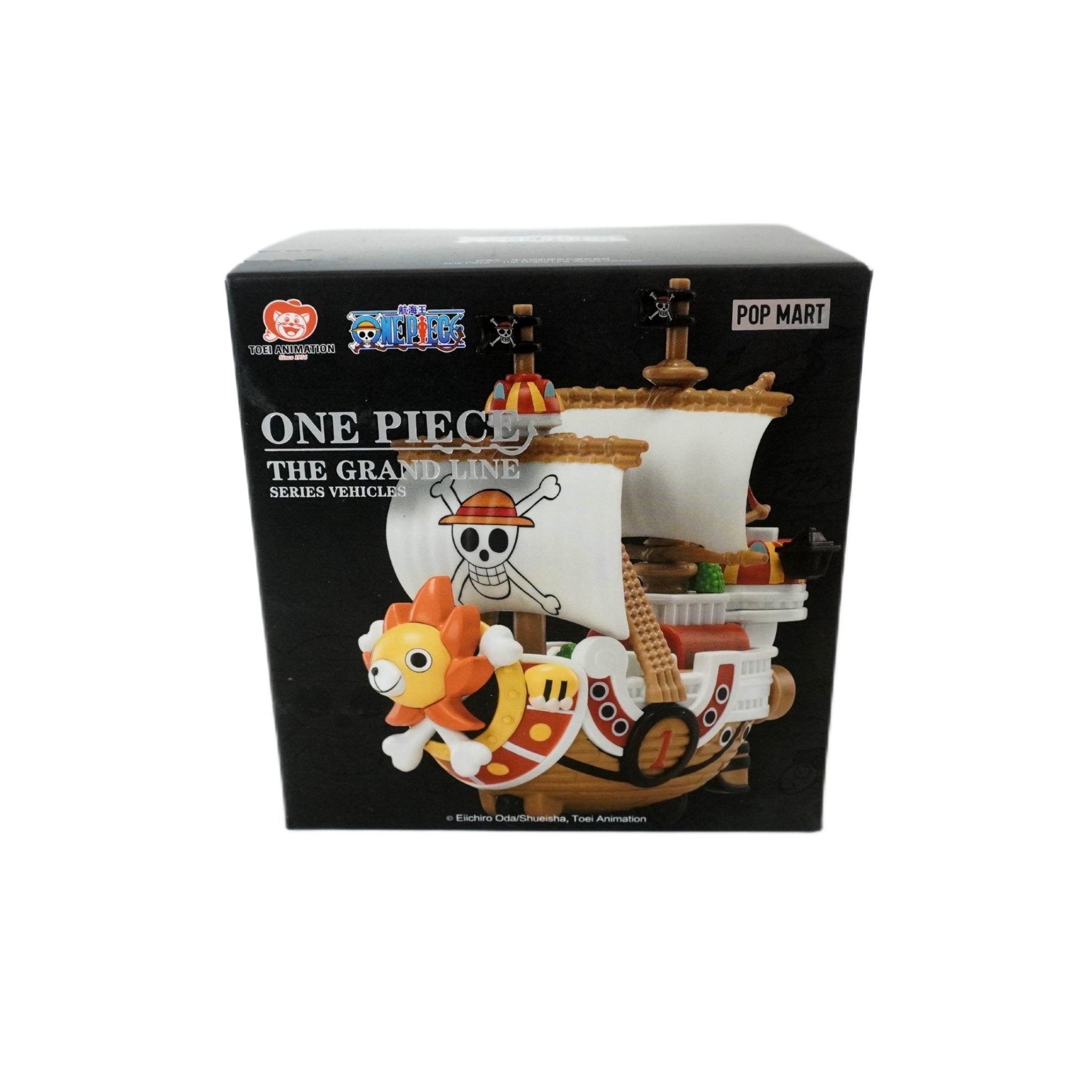 POP Mart One Piece The Grand Line Vehicle – Beispiel einer möglichen Figur aus der Blindbox Serie bei Habibicards