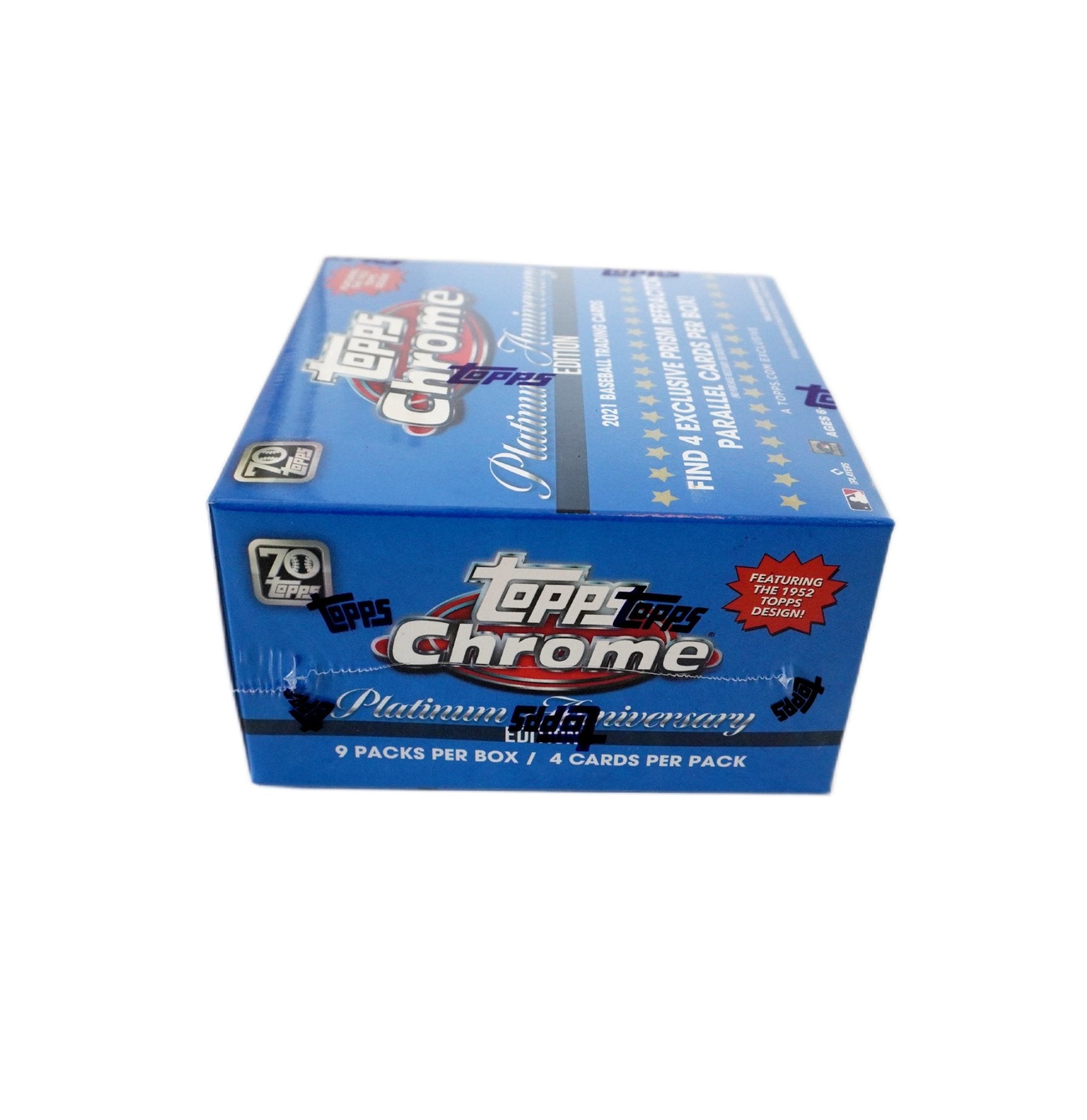 Topps Chrome Platinum Anniversary Baseball Mega Box 2021 Inhalt – MLB Trading Cards mit Retro-Design, Rookie Cards, Parallels, Refractors und exklusiven Sammelkarten kaufen bei Habibicards