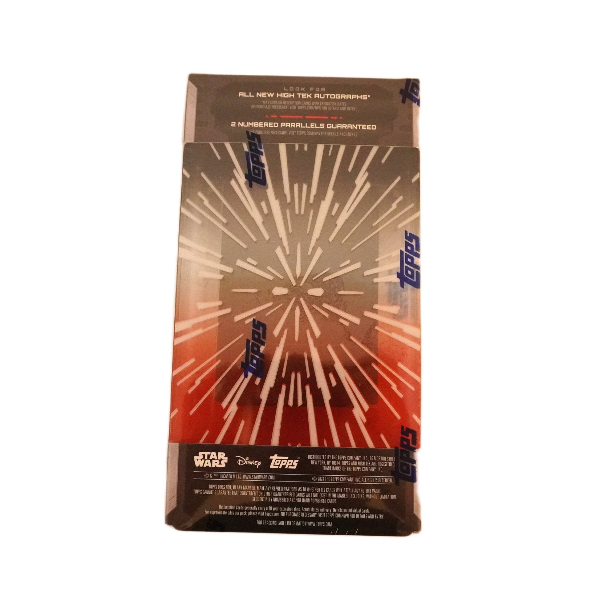 Topps Star Wars High-Tek Hobby Box 2024 Inhalt – Hobby Box mit exklusiven Star Wars Hochglanzkarten & Collectors Hits kaufen bei Habibicards