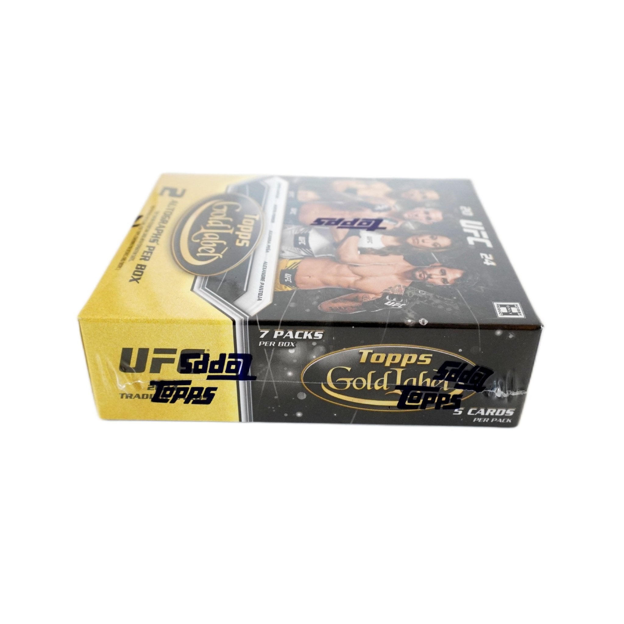 Topps UFC Gold Label 2024 linke Seite – Hobby Box mit Premium UFC Trading Cards, Rookie Fighters, Autogrammen, Parallels, Inserts und Collectors Memorabilia kaufen bei Habibicards