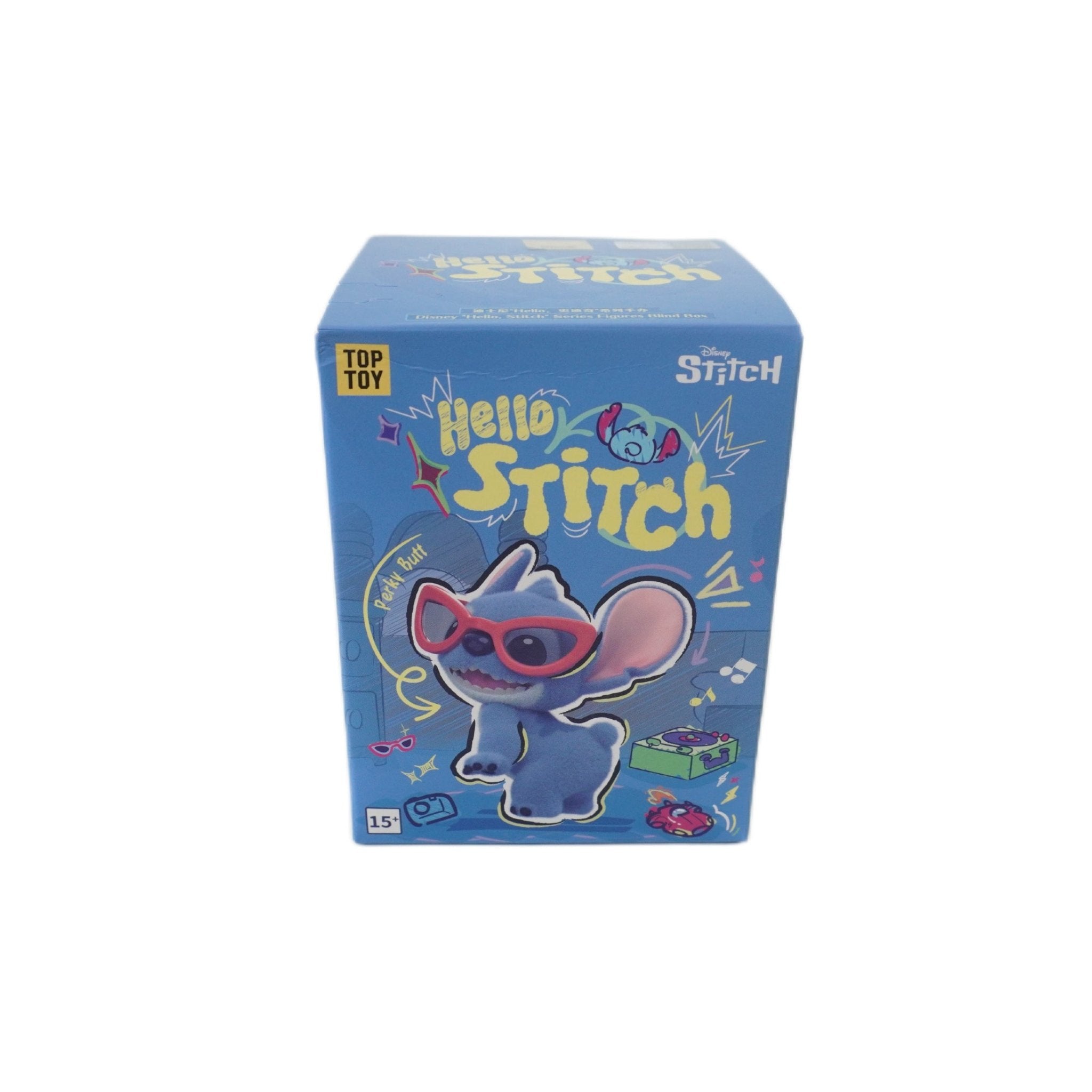 TOPTOY × Disney HELLO Stitch Series Blind Box Figure Rückseite – Disney Collectibles Blind Box mit Stitch Figuren in der HELLO Serie kaufen bei Habibicards
