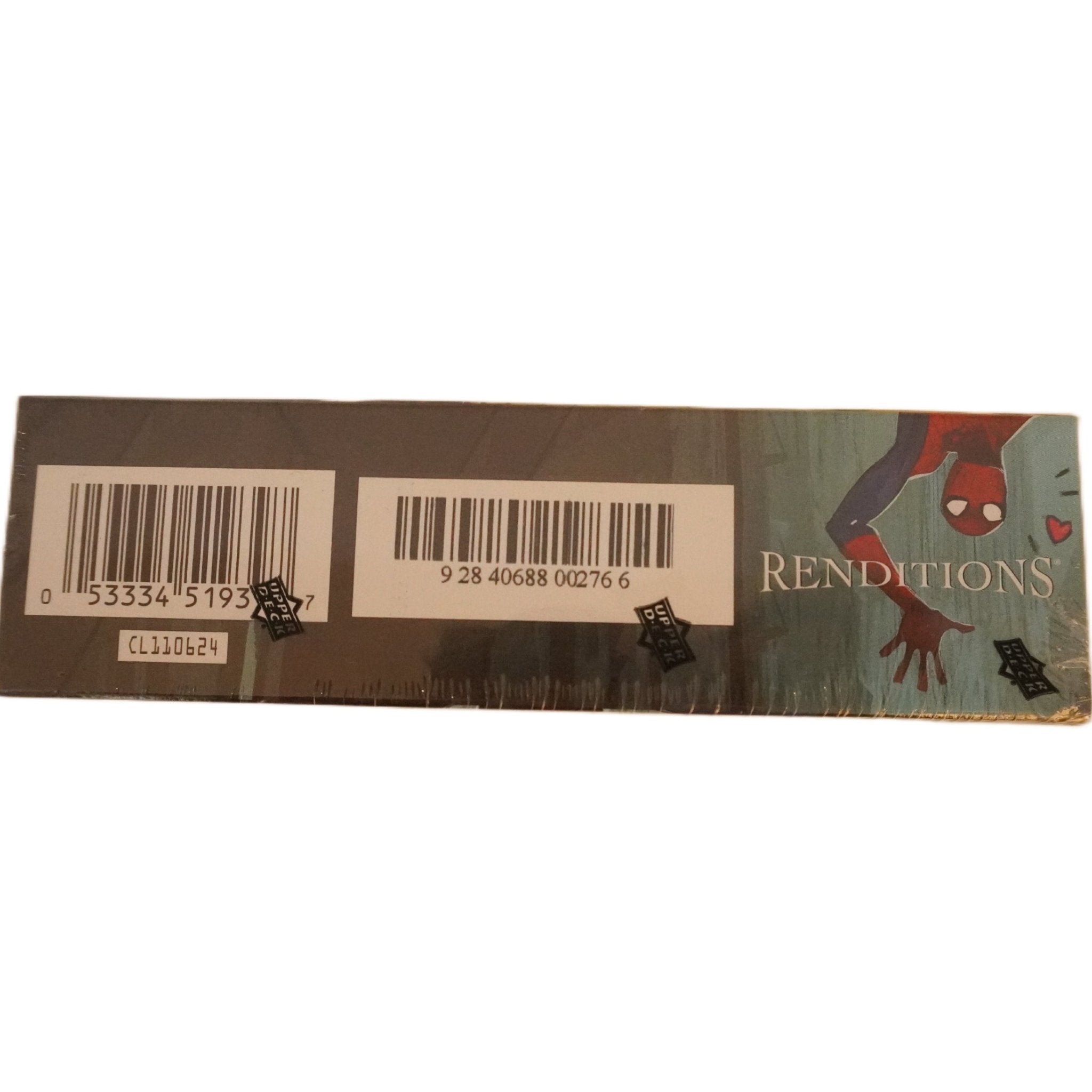 Upper Deck Marvel Renditions Spider-Man Hobby Box 2024 linke Seite – Marvel TCG mit Originalkunst & seltenen Spider-Man Karten sammeln & kaufen bei Habibicards