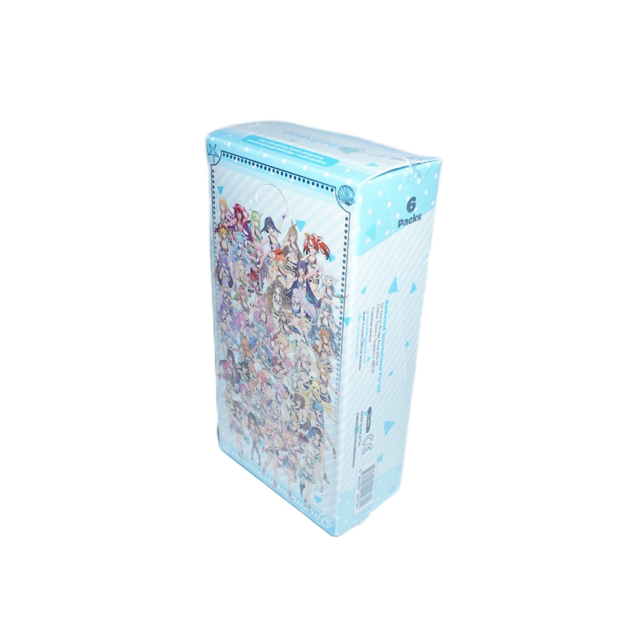 Weiß Schwarz Hololive Production Summer Collection Display Rückseite – japanisches Anime-TCG mit Hololive VTuber Karten, Summer Edition Boostern und exklusiven Sammelkarten kaufen bei Habibicards