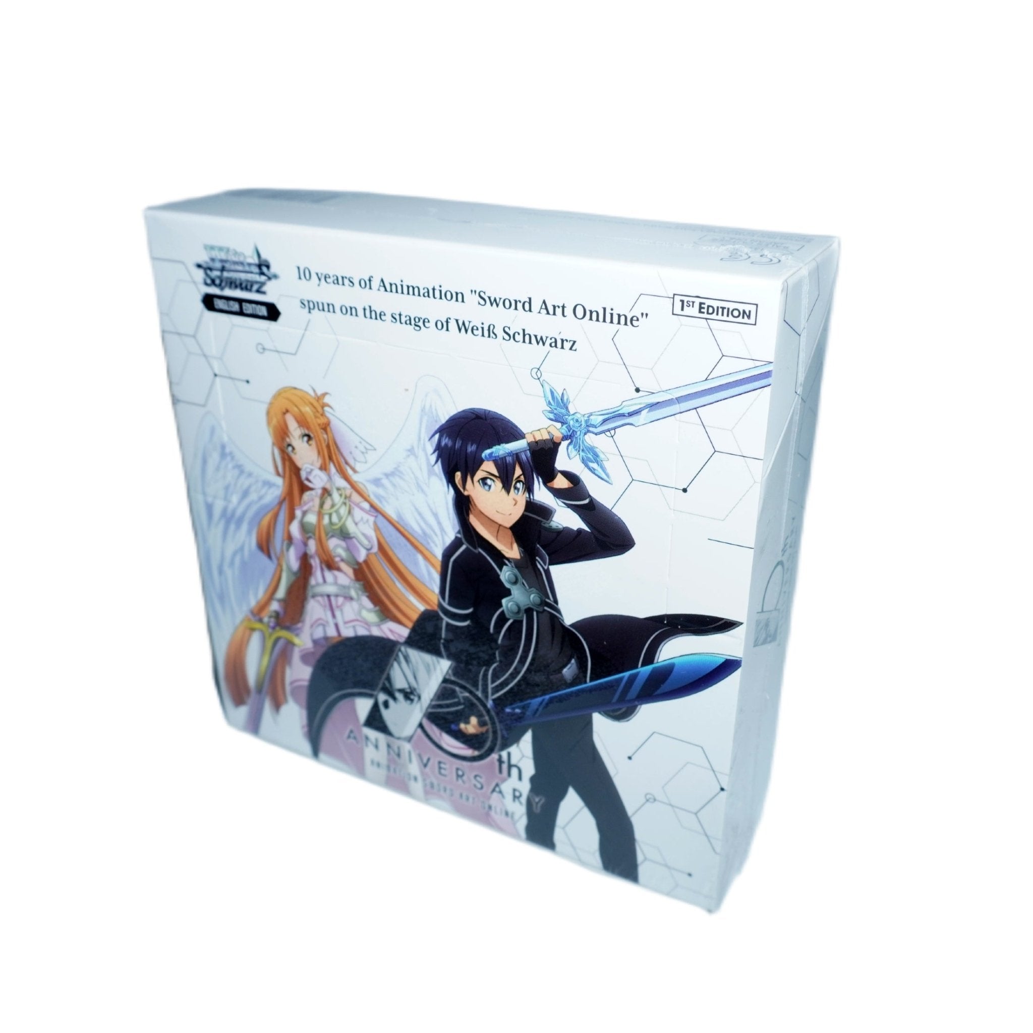 Weiß Schwarz Sword Art Online 10th Anniversary Display ENG Rückseite – englisches Anime-Sammelkartenset mit Kirito, Asuna und exklusiven SAO Boostern kaufen bei Habibicards