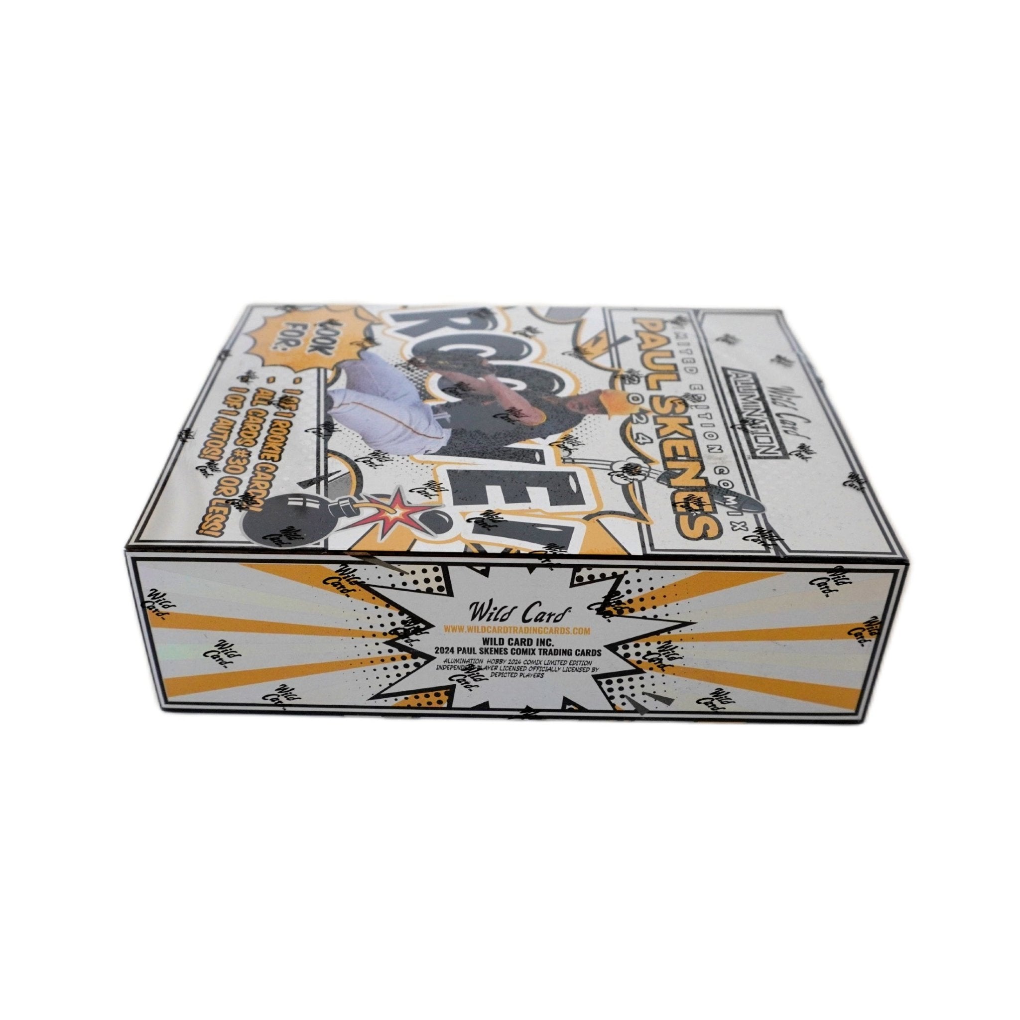 Wild Card Alumination Paul Skenes Rookie Comix Baseball 2024 linke Seite – Hobby Box mit exklusiven Sammelkarten, Rookie Cards, Autogrammen, Inserts und Parallels kaufen bei Habibicards