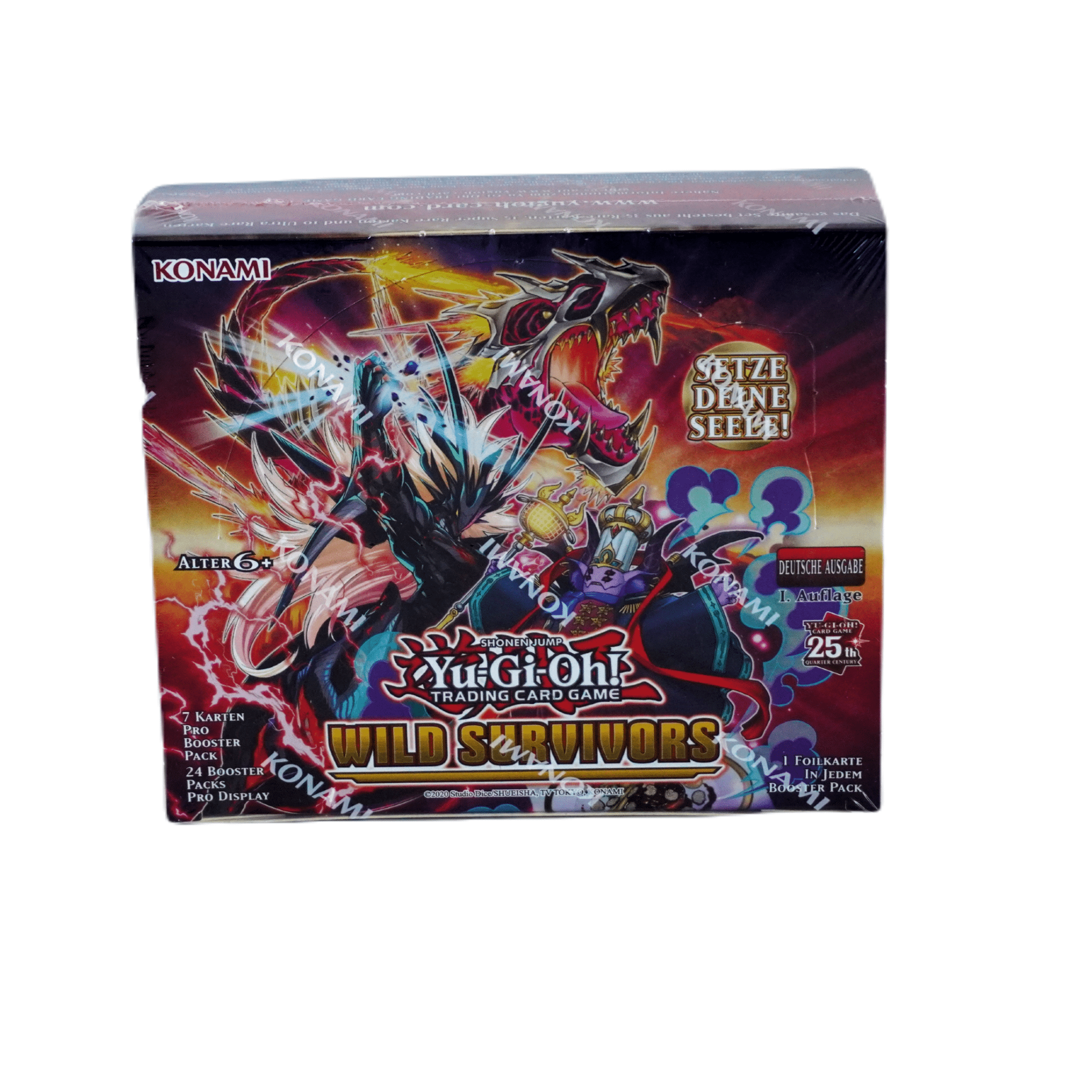 Yu - Gi - Oh! Wild Survivors Display Box (DE) – 1st Edition mit 24 Boostern & drei neuen Strategien – bei Habibicards kaufen